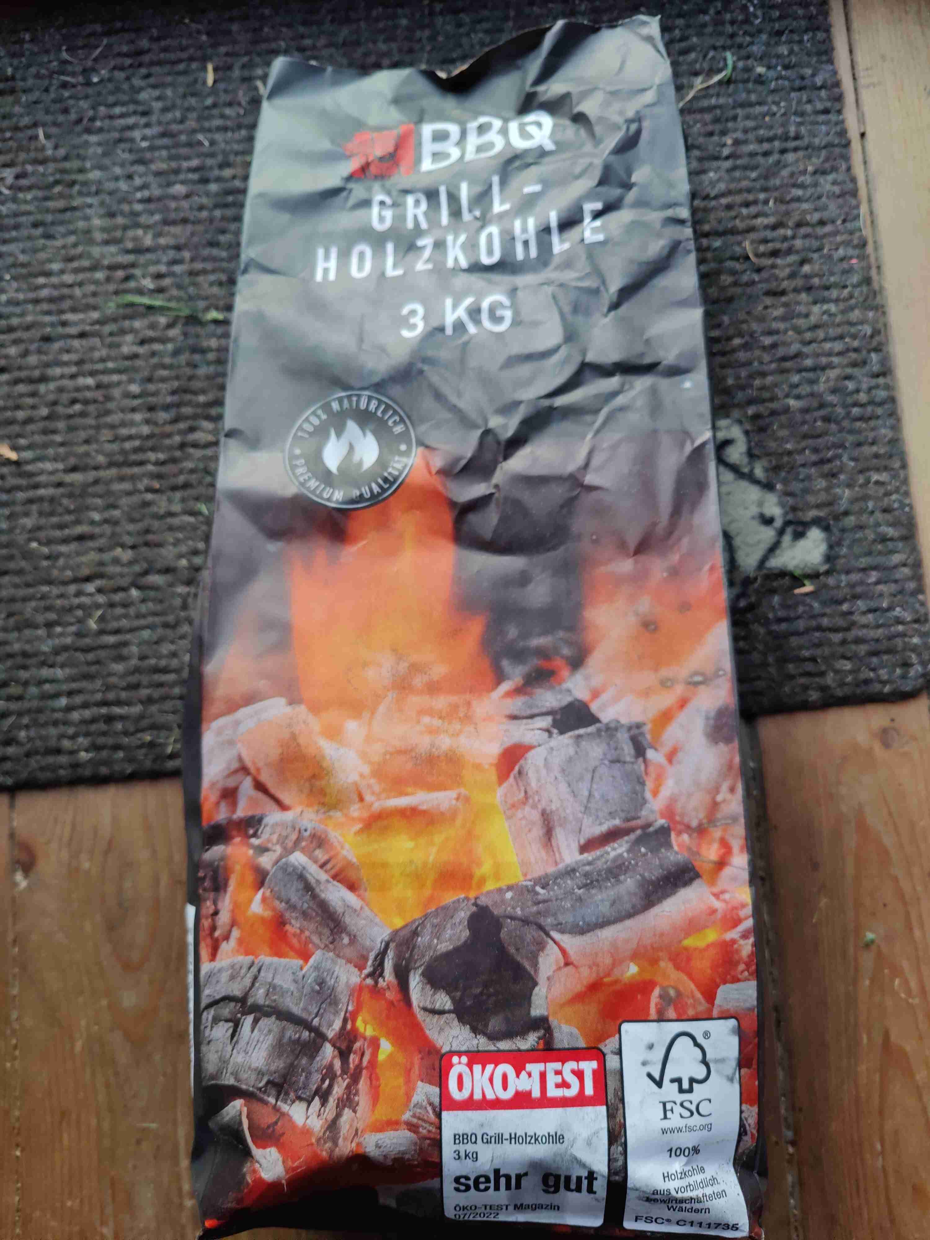 Grill Holzkohle 