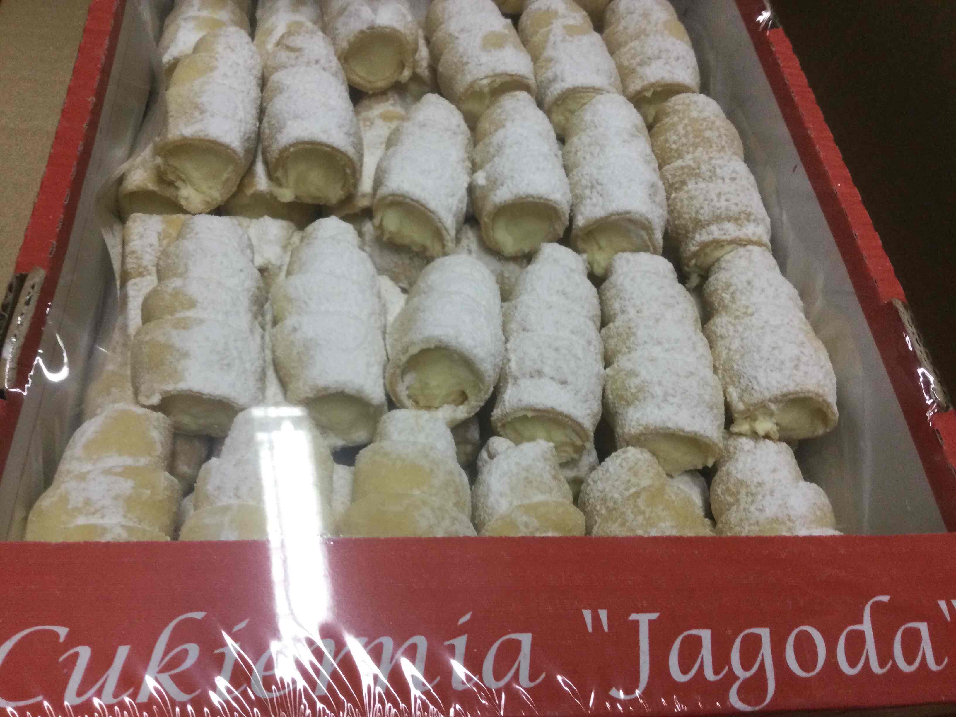 Ciastka rurka z kremem