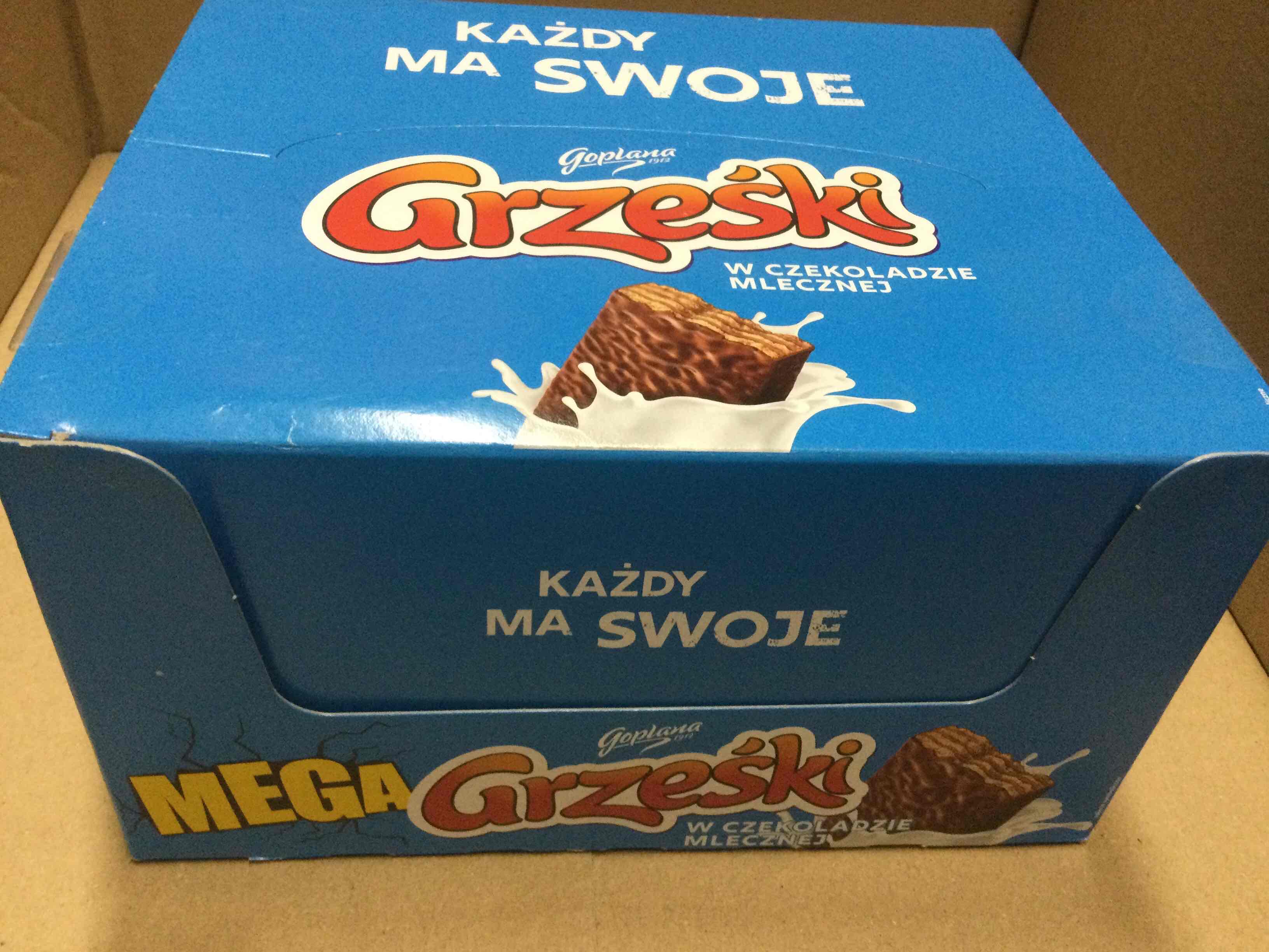 Mega Grześki wafelki