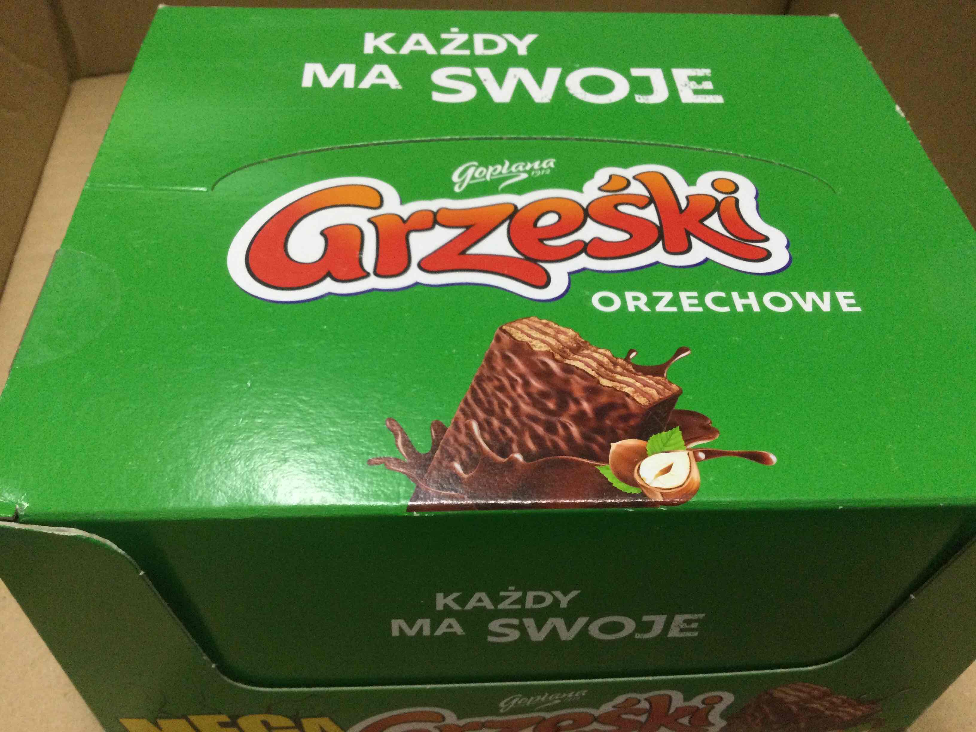 Mega grześki wafelki