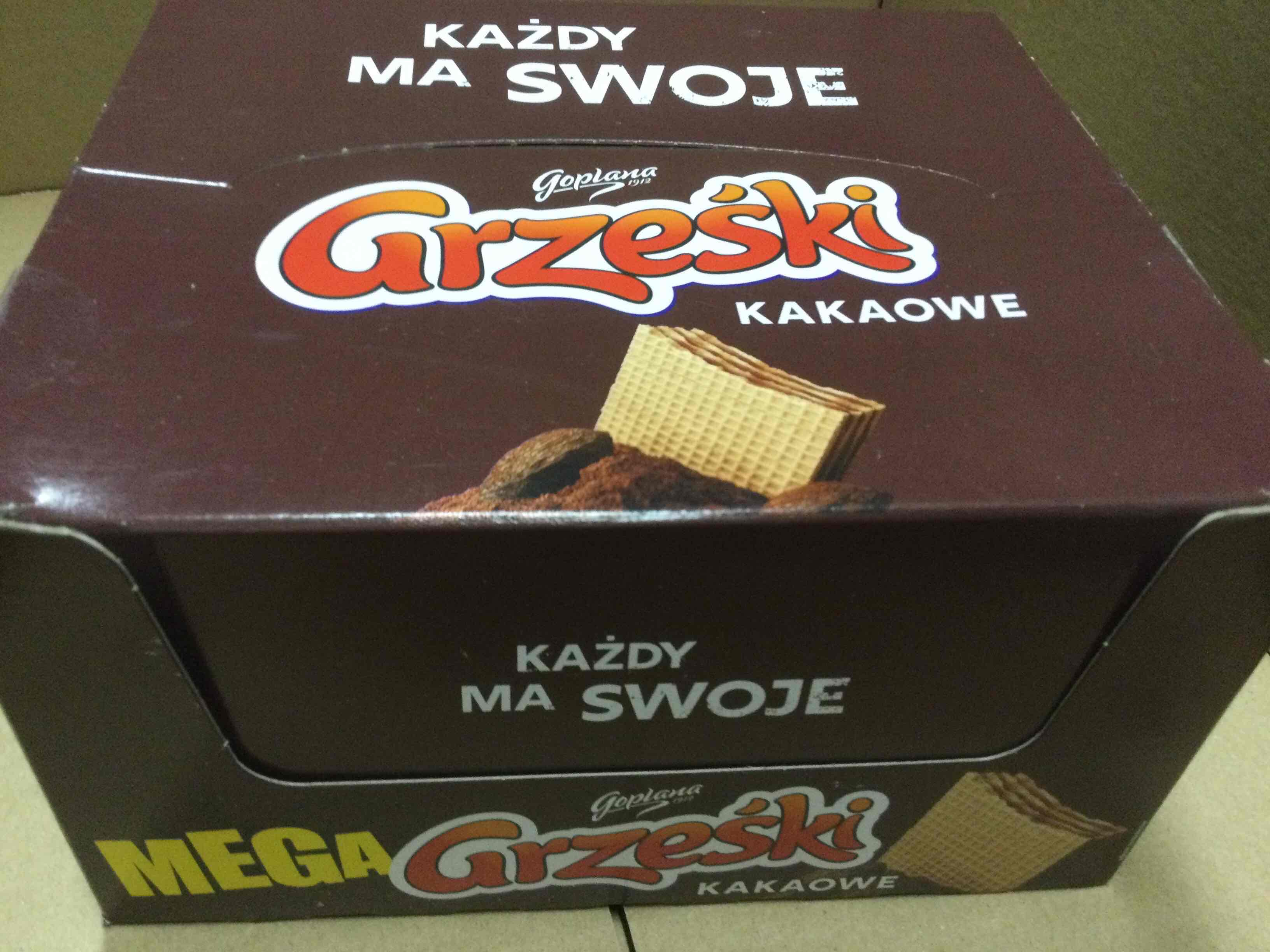 Mega grześki wafelki