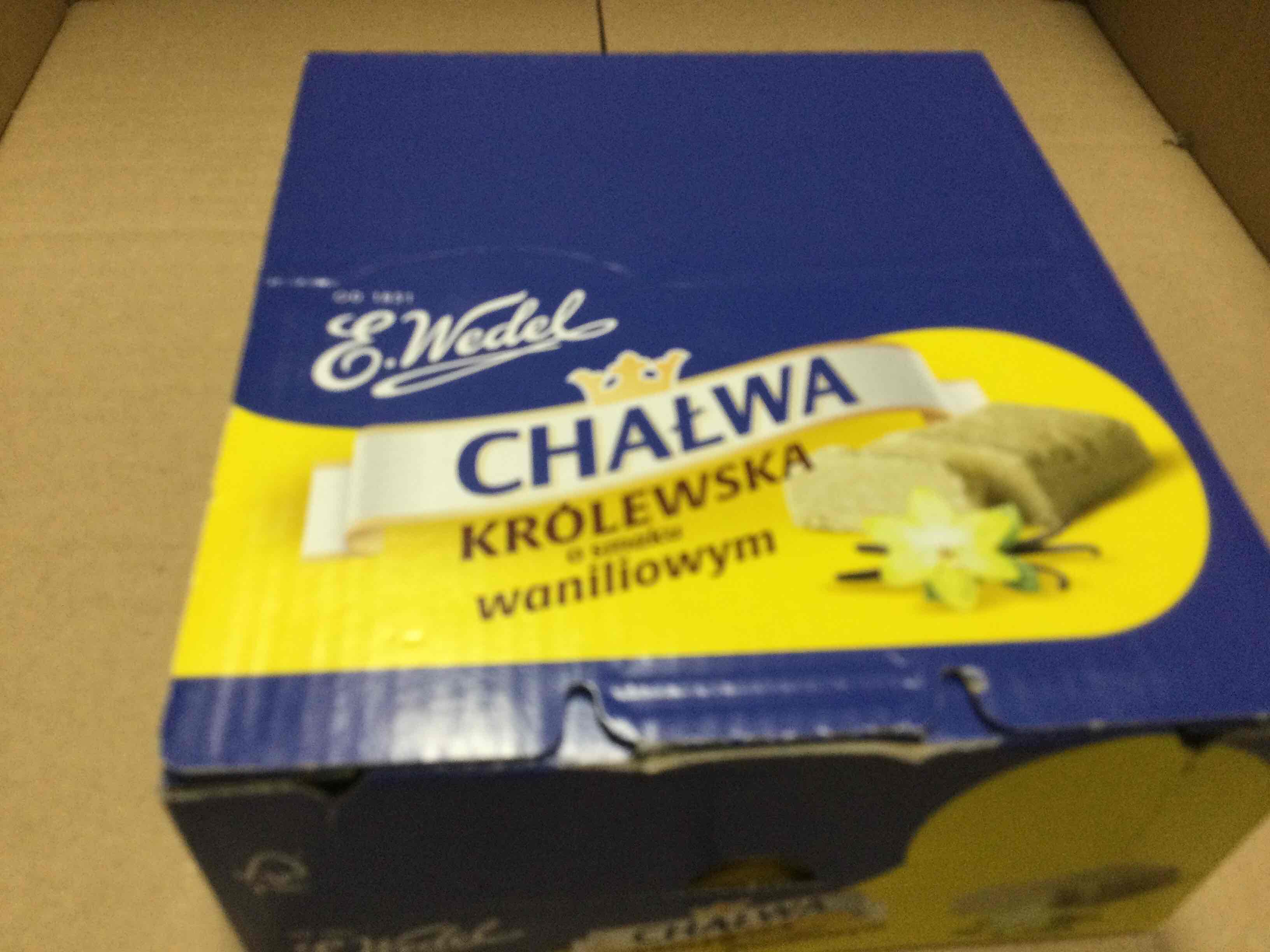 Chałwa o smaku waniliowym