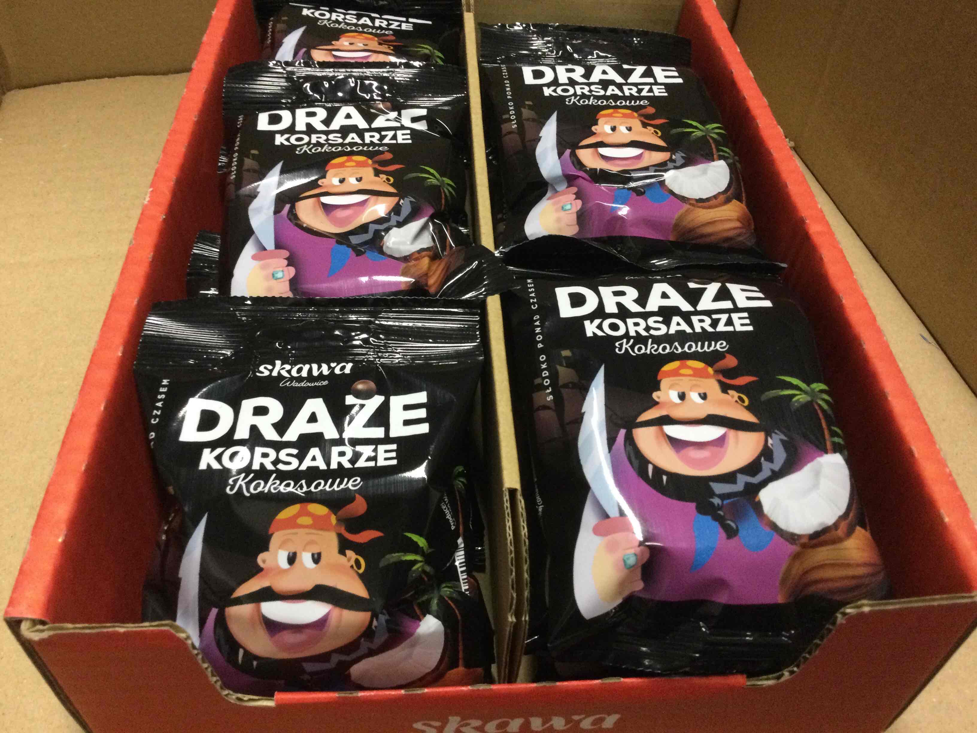 Draże kokosowe