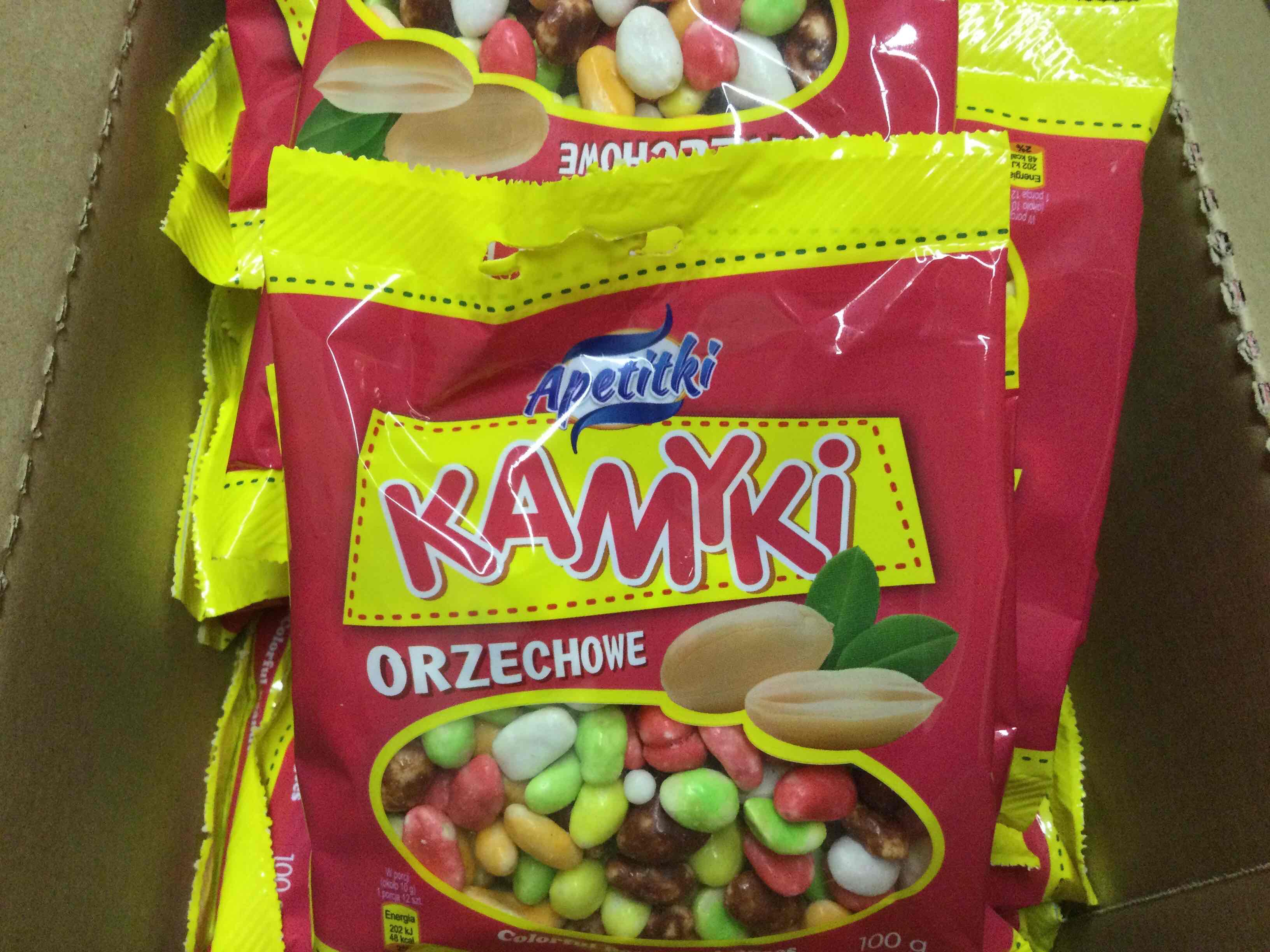 Kamyki orzechowe