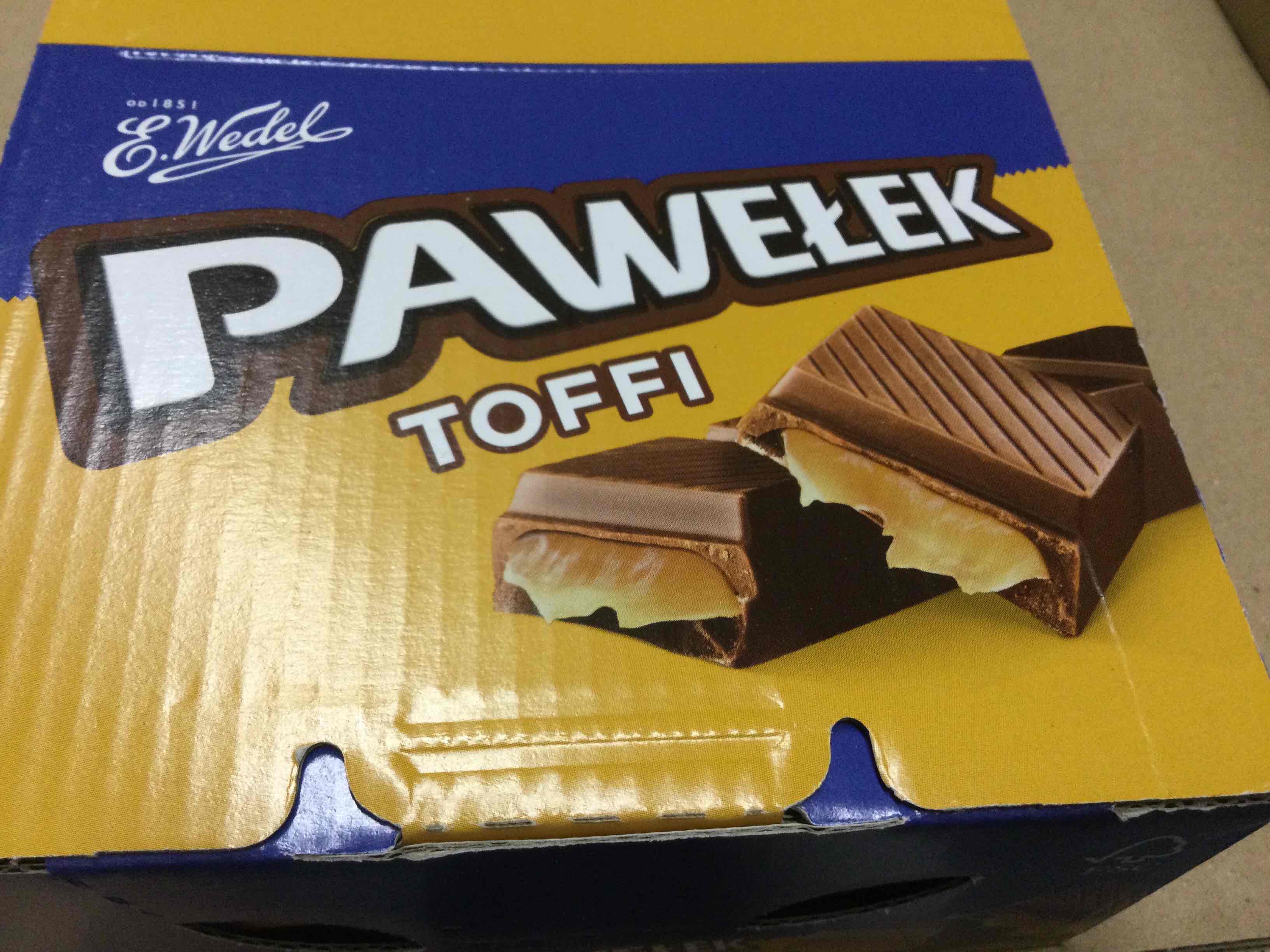 Pawełek baton toffi