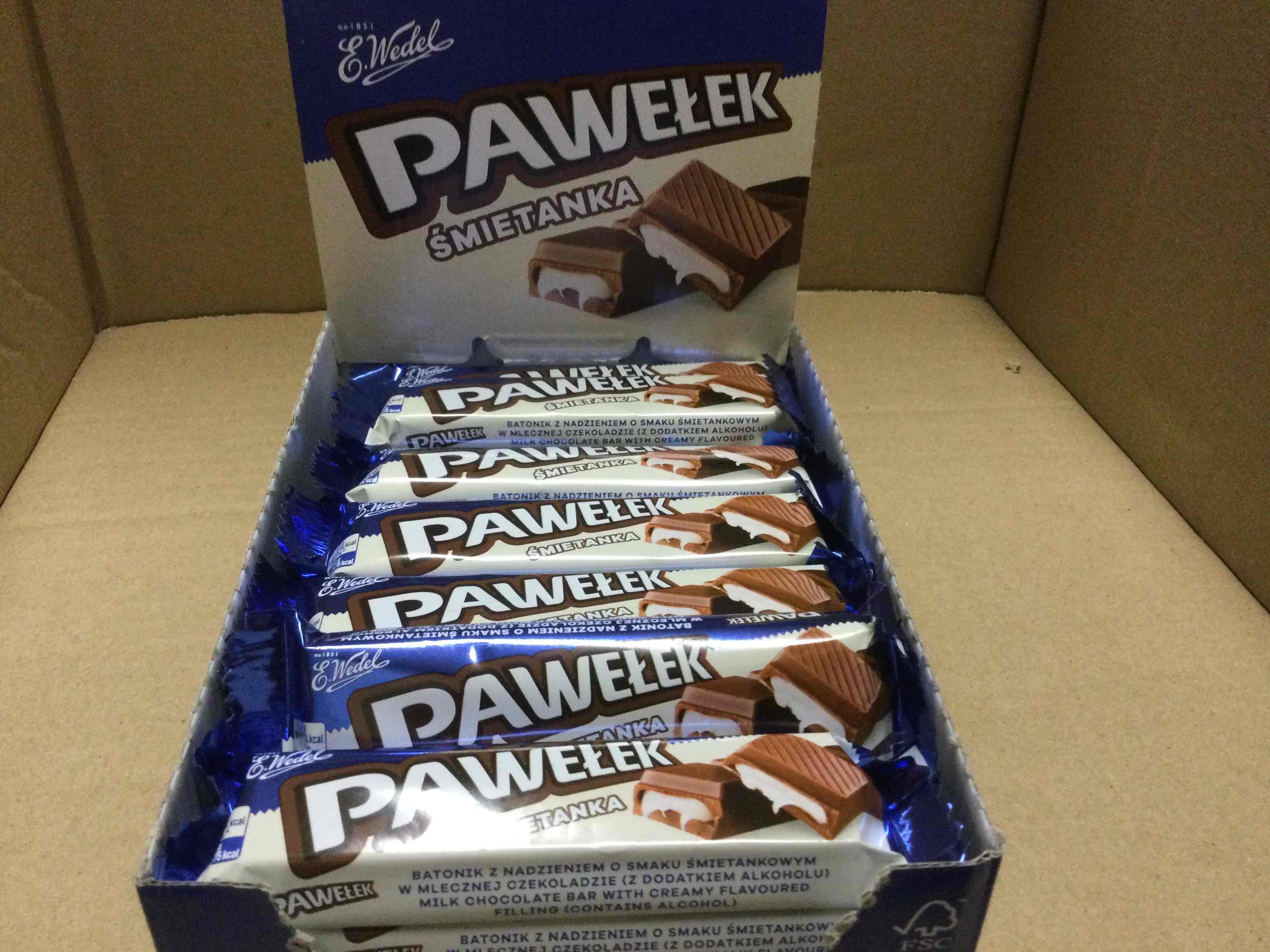 Pawełek baton śmietanka