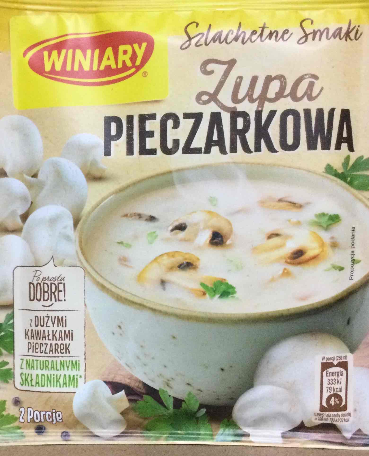 Zupa Pieczarkowa