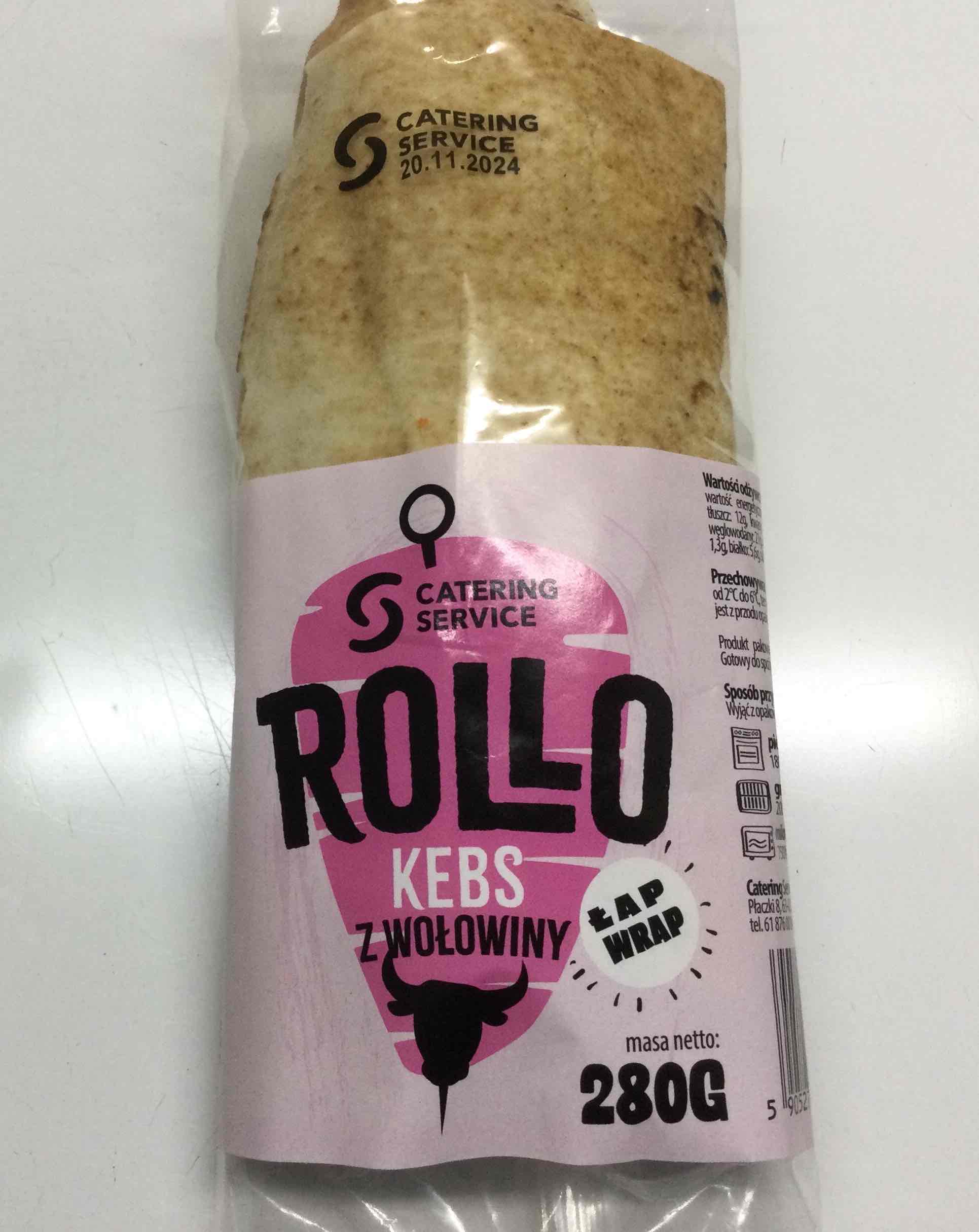 Rollo Kebs z wołowiną