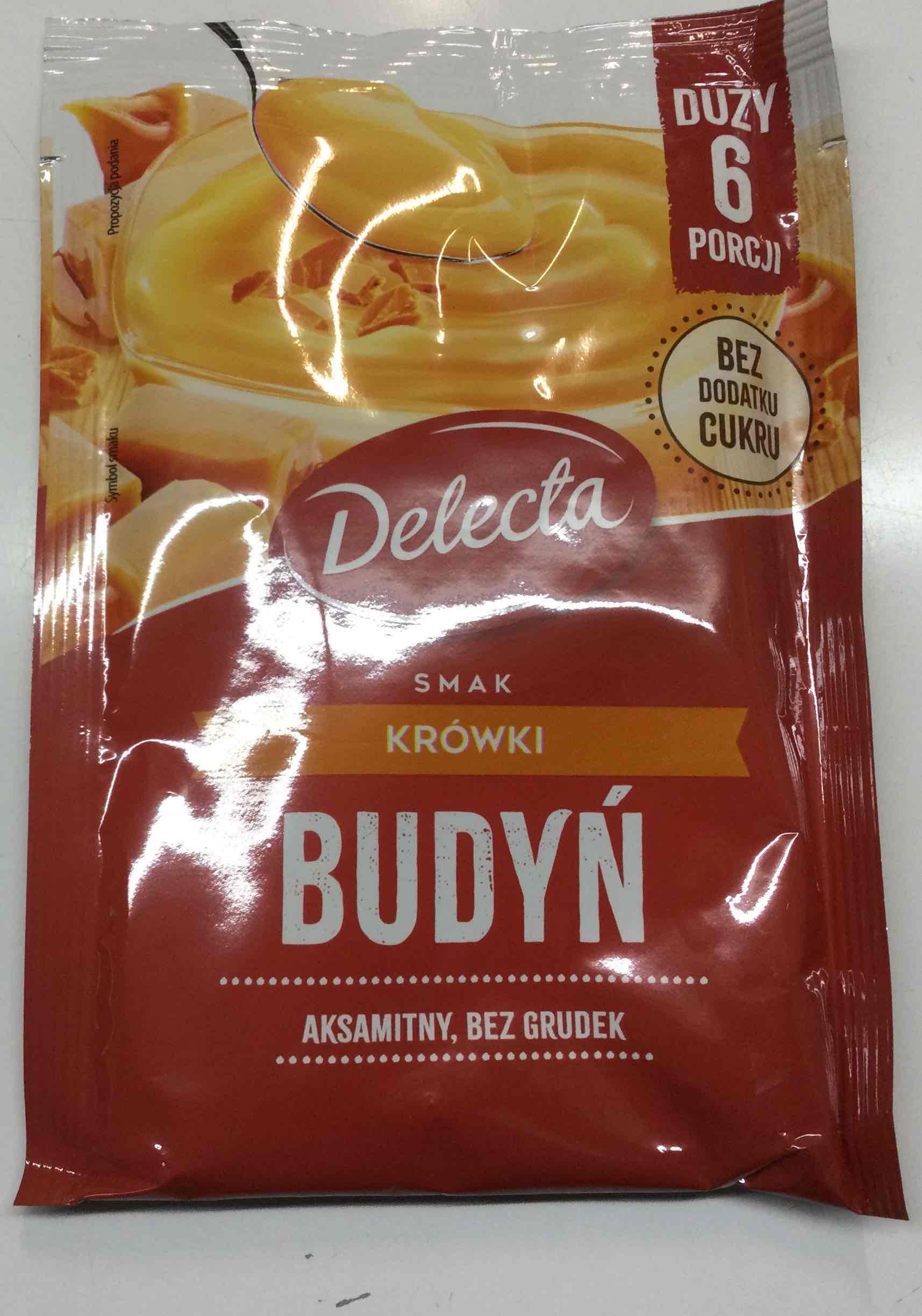 Budyń smak krówki