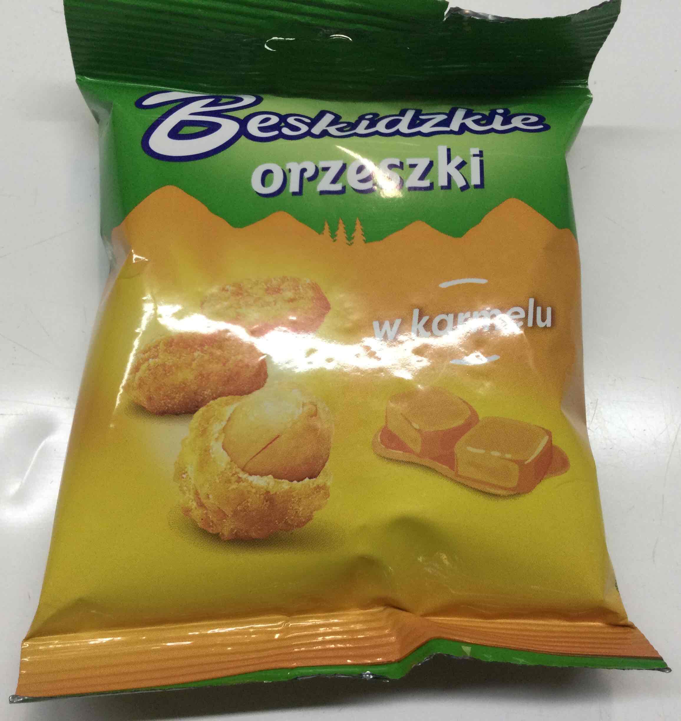 Orzeszki w karmelu