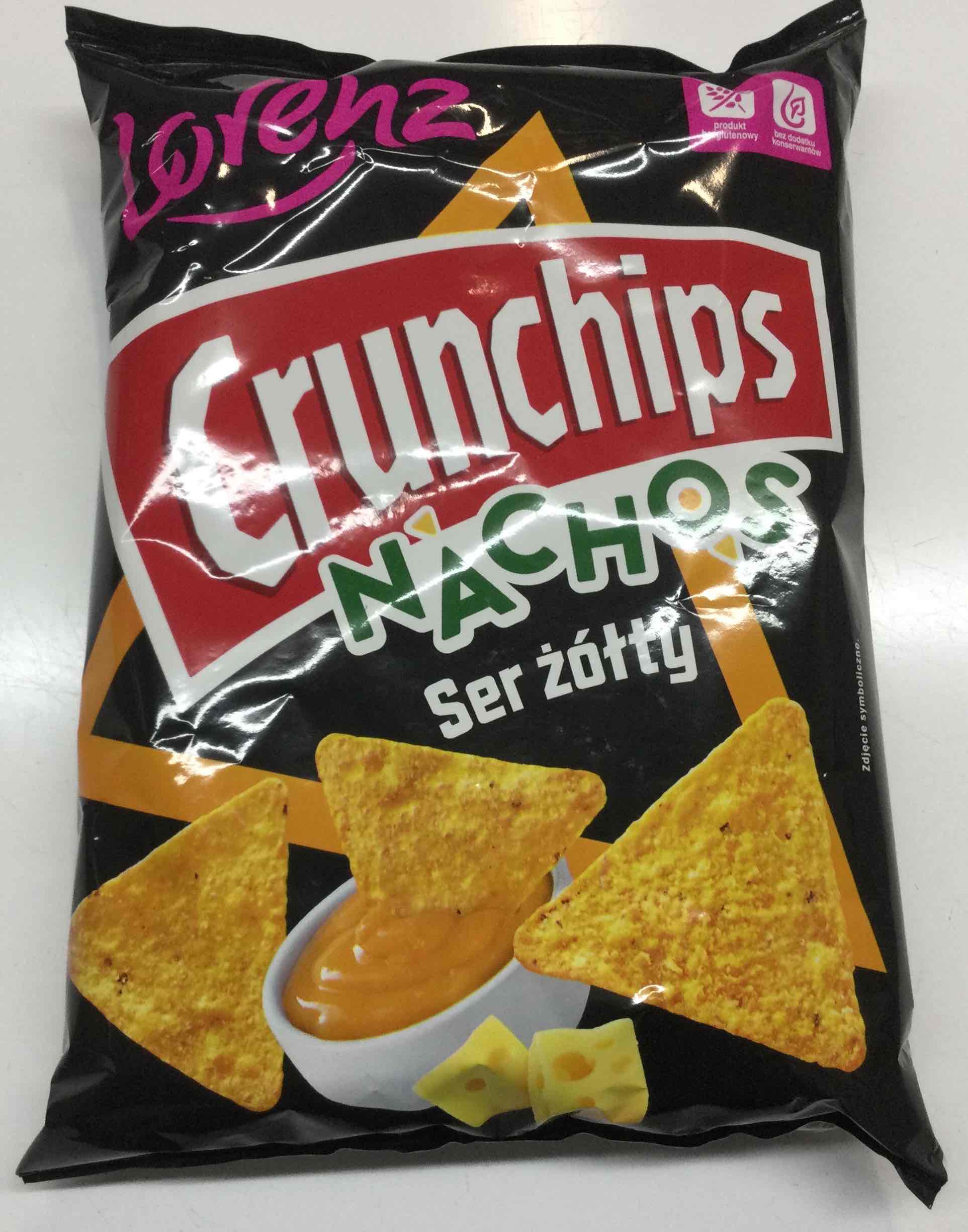 Nachos ser żółty