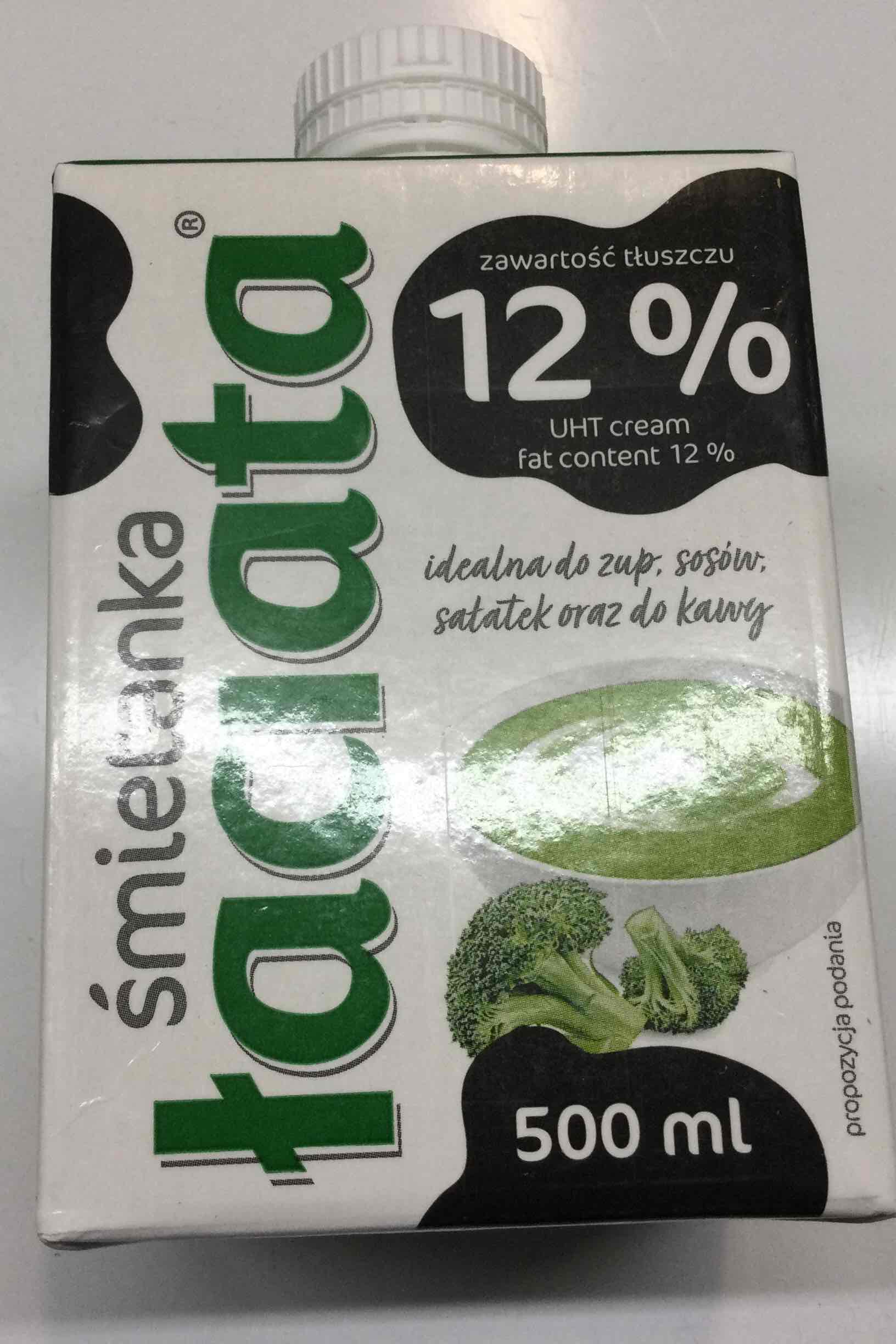 Śmietanka 12% do zup i sałatek