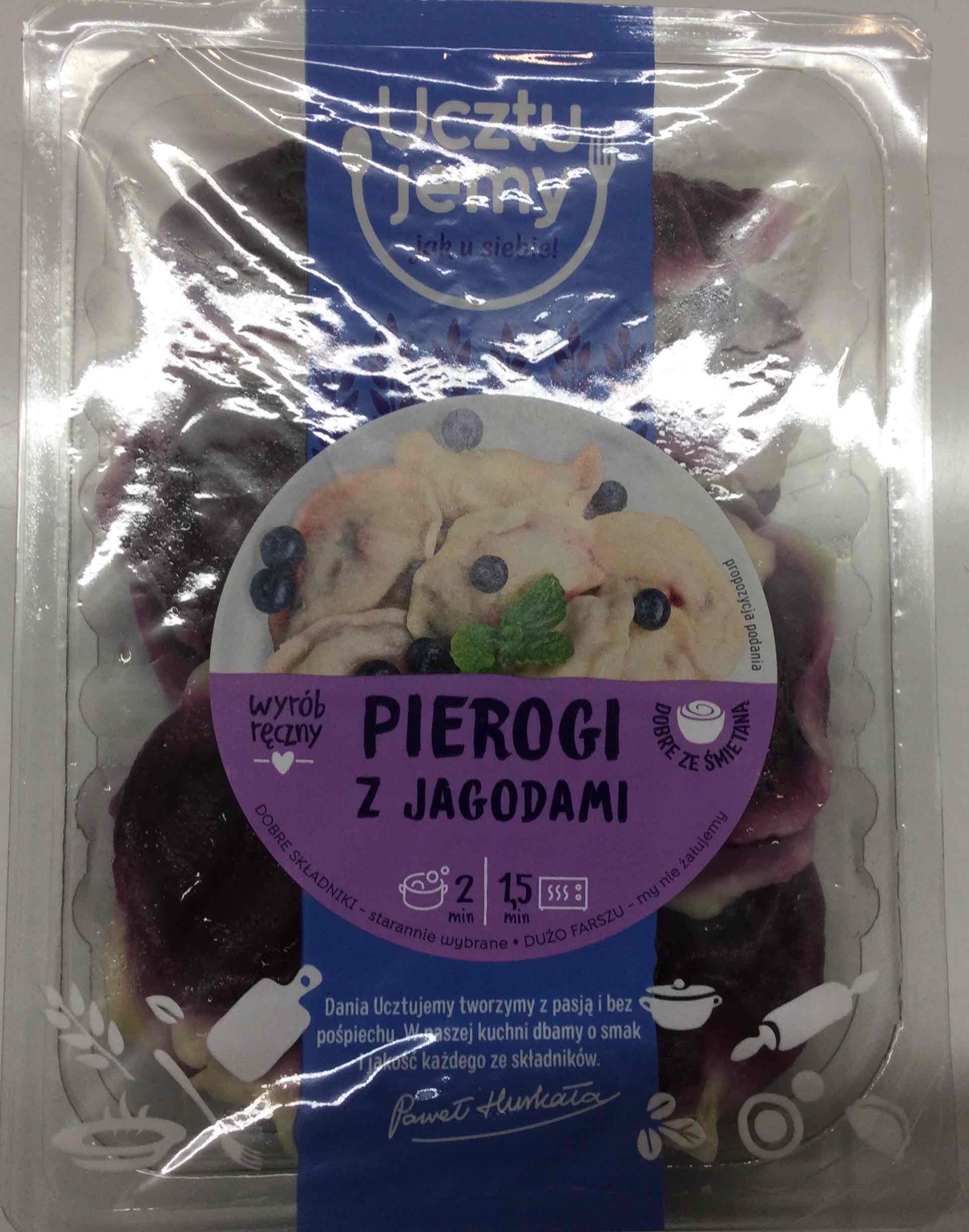 Pierogi z jagodami