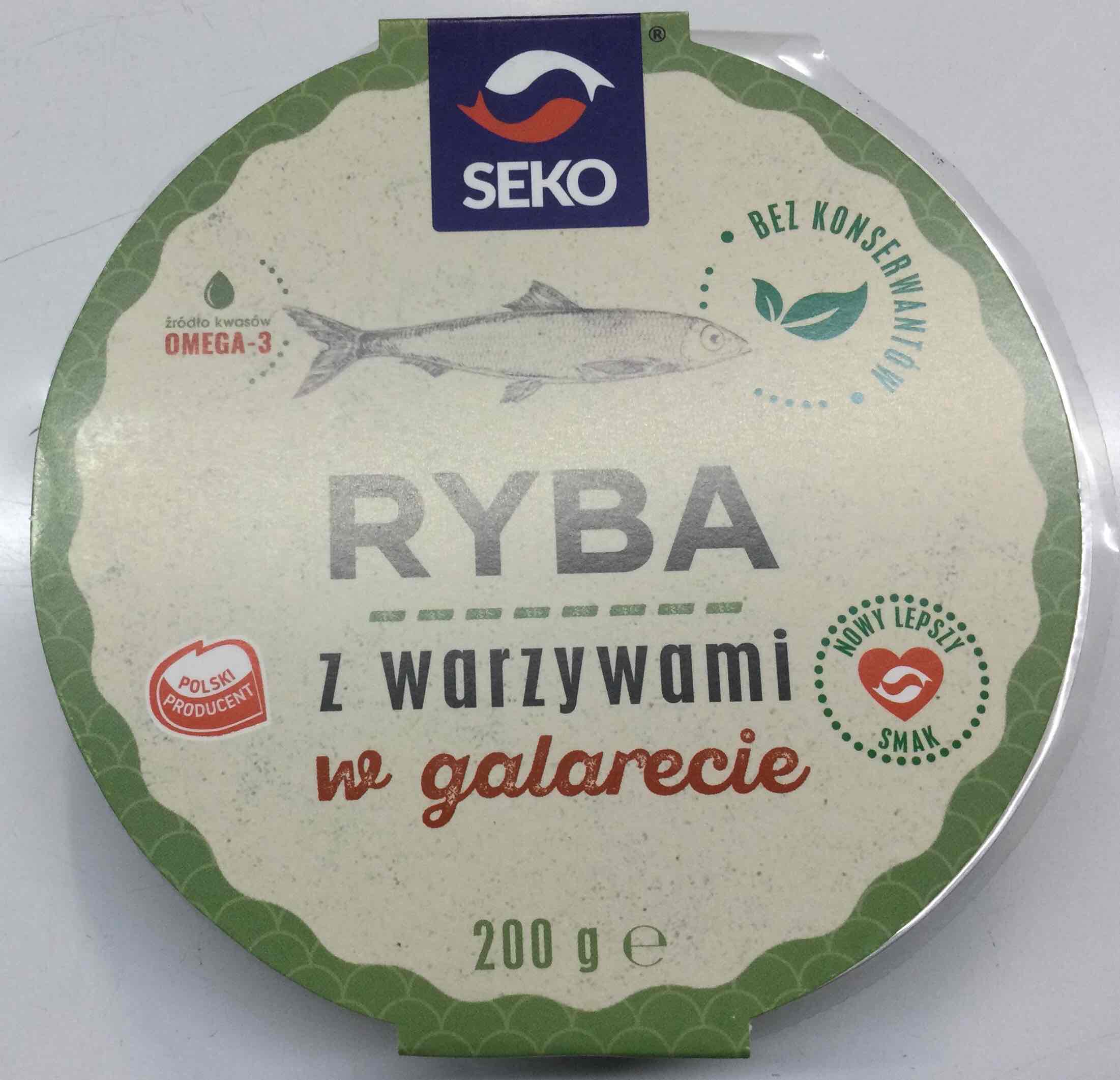 Ryba w galarecie z warzywami