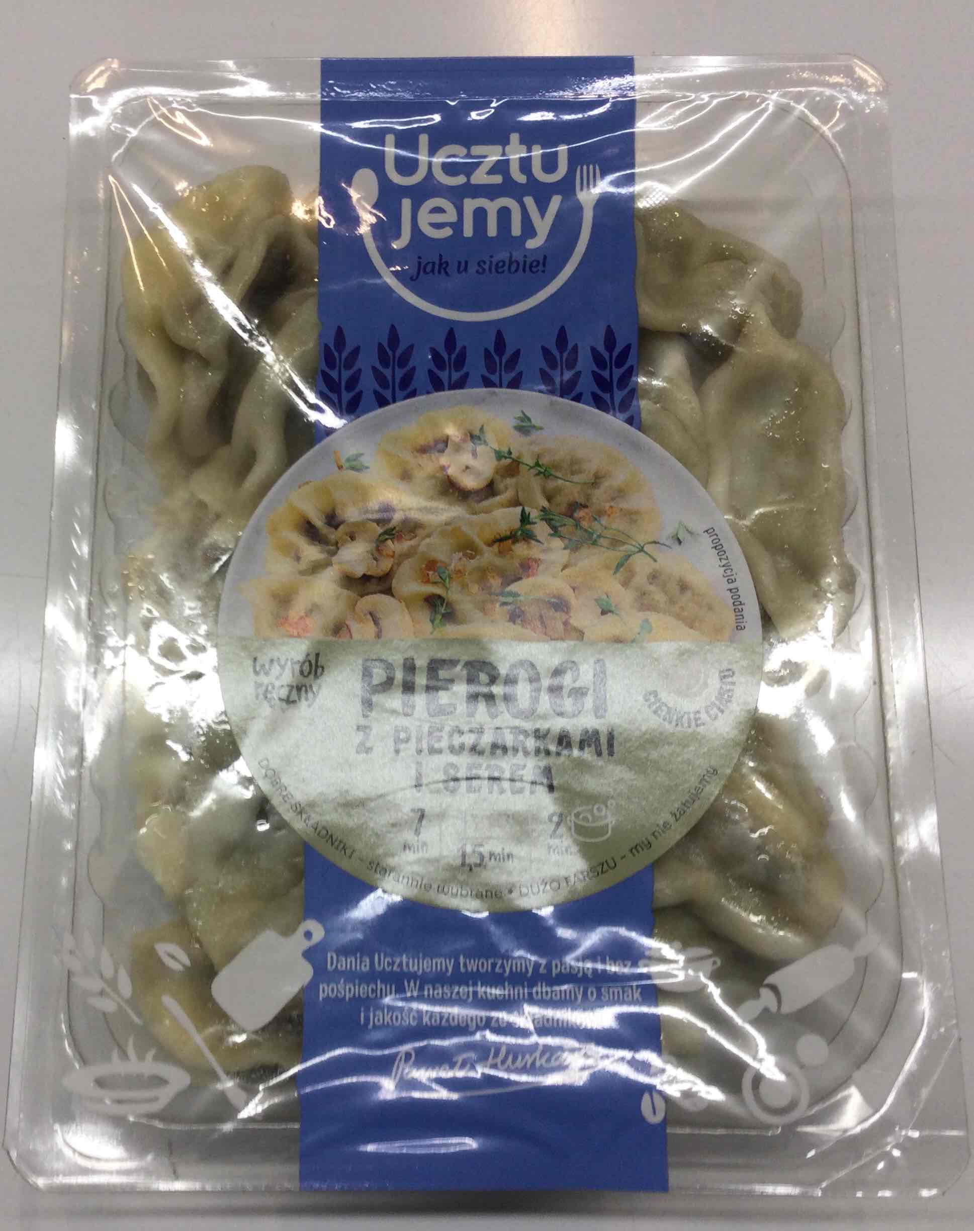 Pierogi z pieczarkami i serem