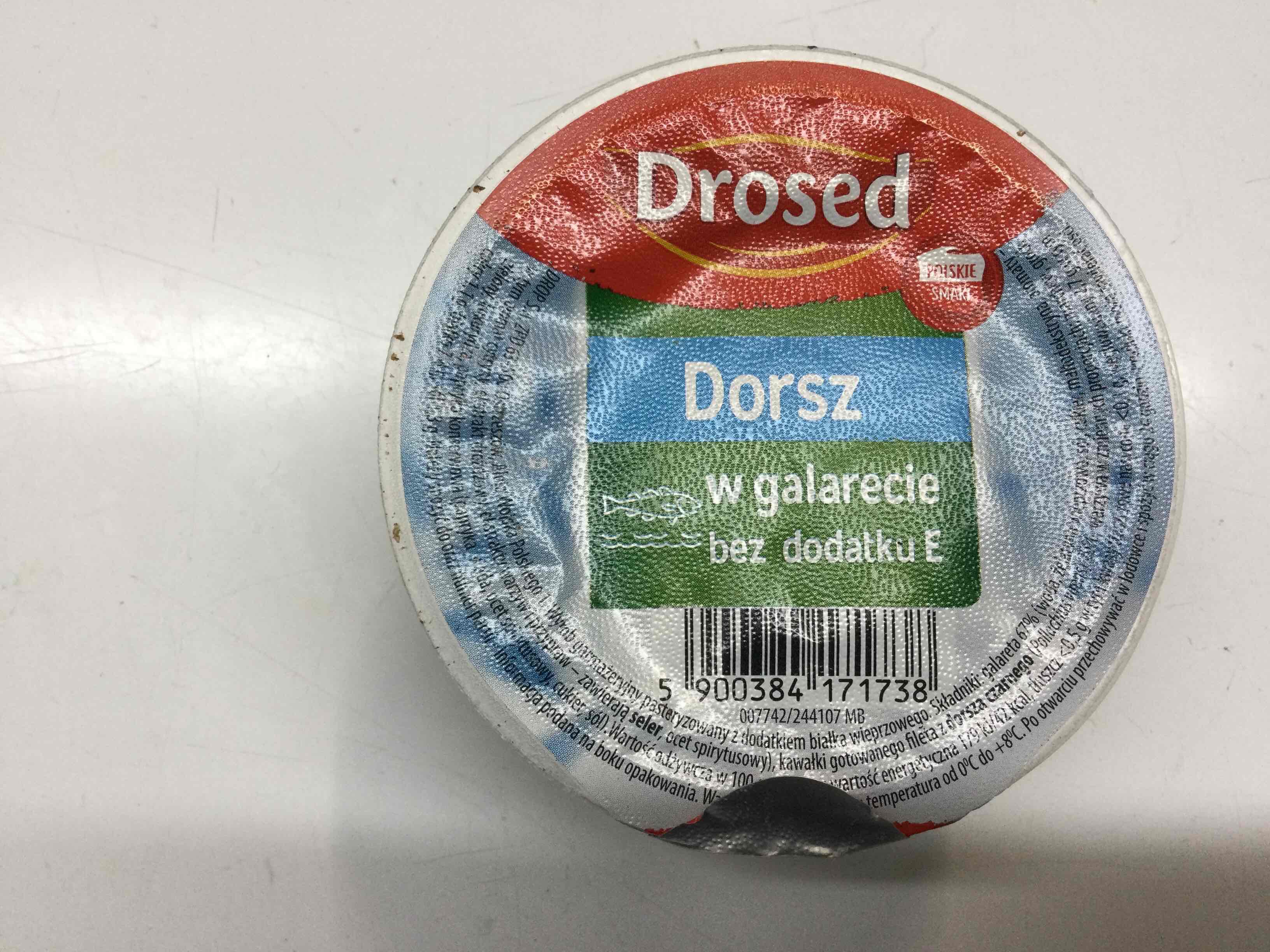 Dorsz w galarecie