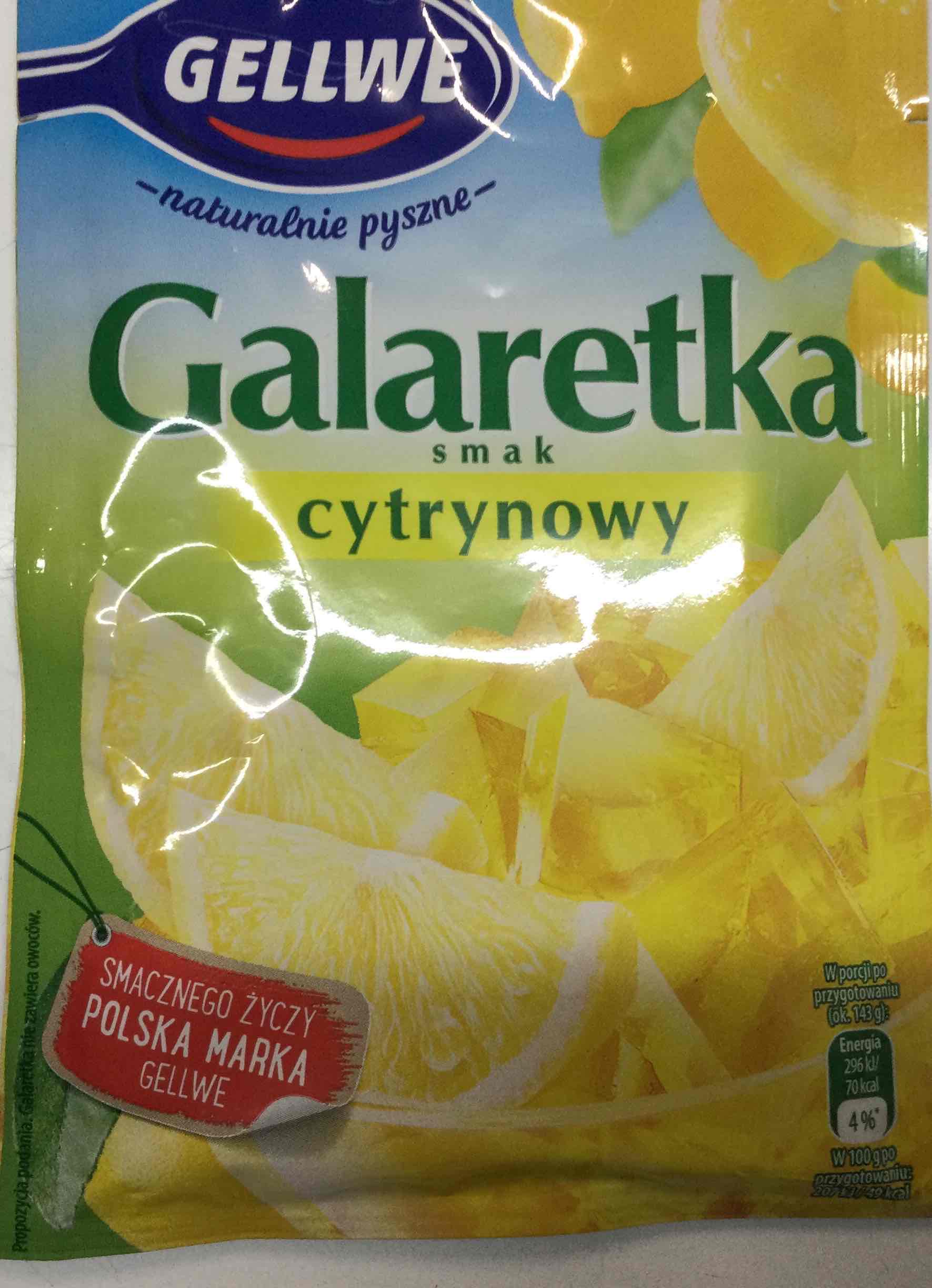 Galaretka smak cytrynowy