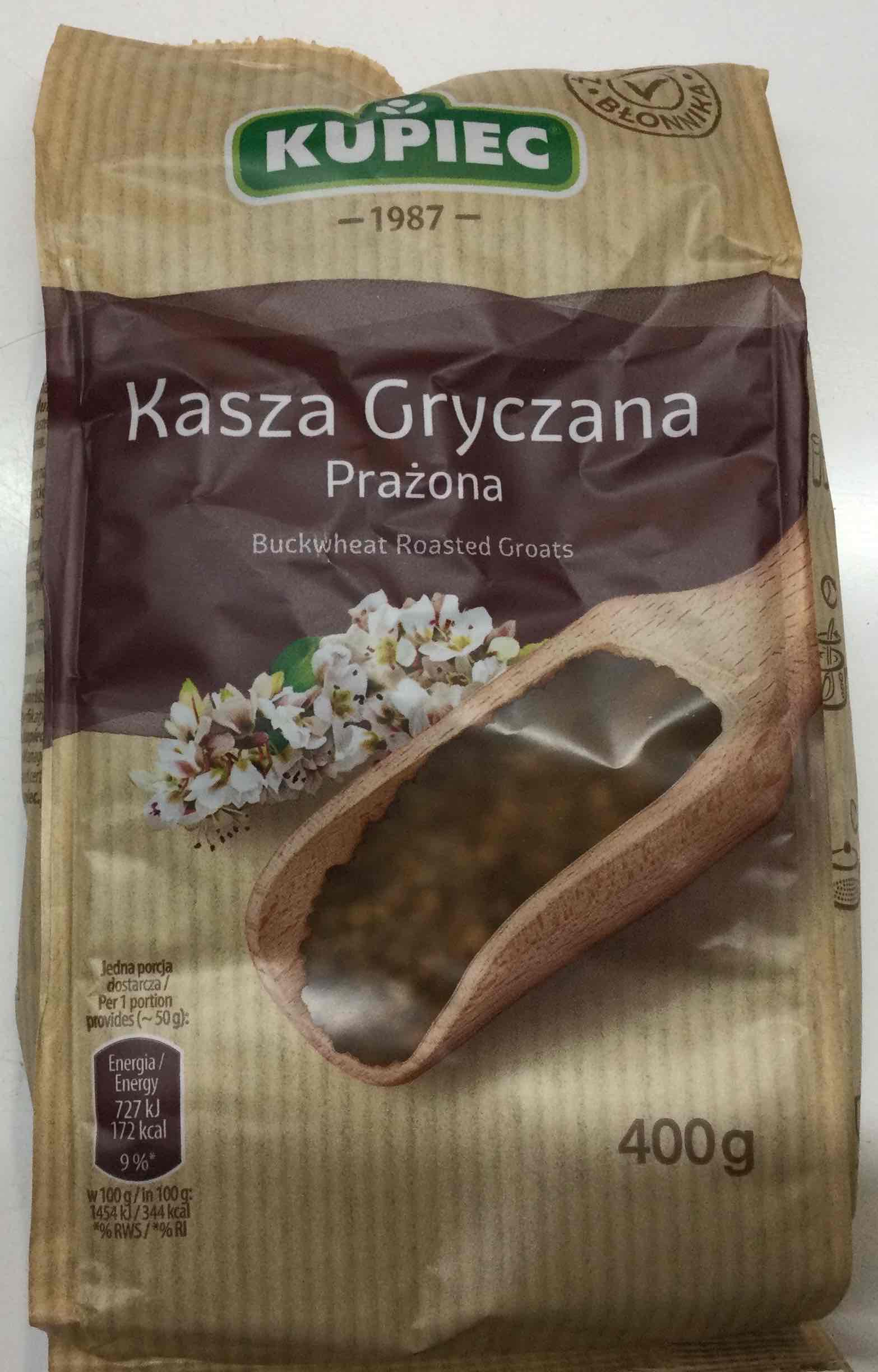 Kasza gryczana prażona