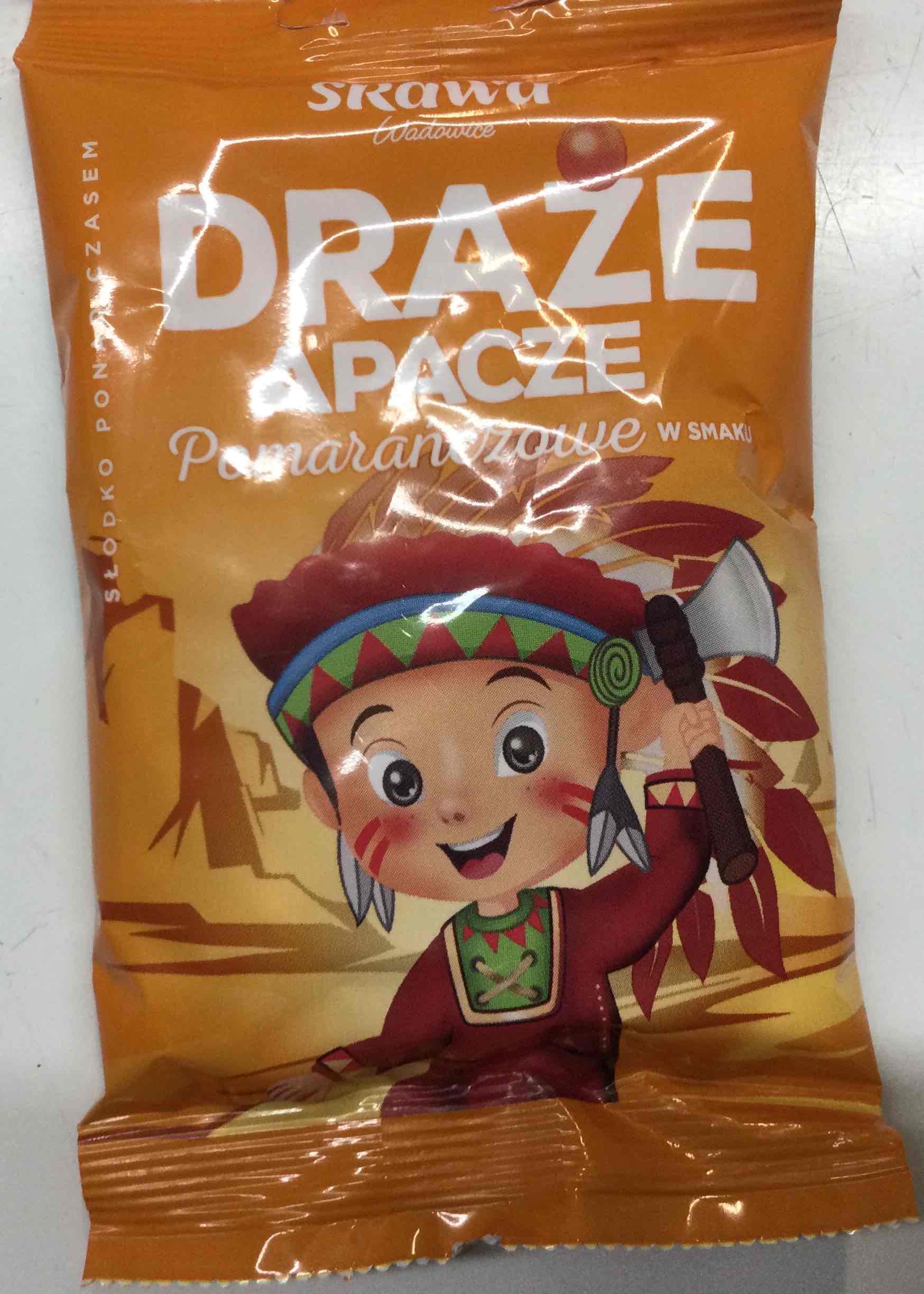 Draże apacze pomarańczowe