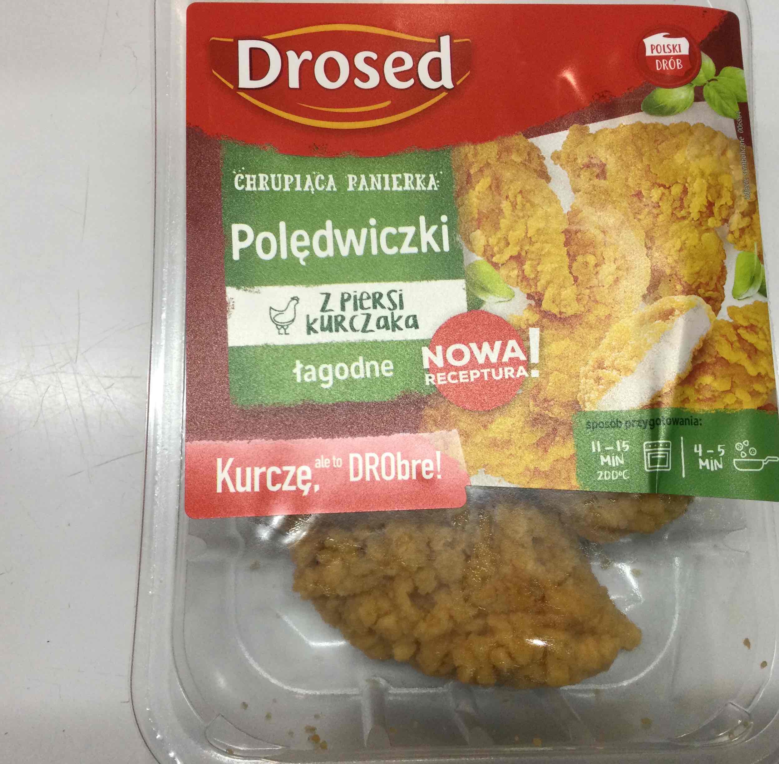 Polędwiczki z piersi kurczaka łagodne