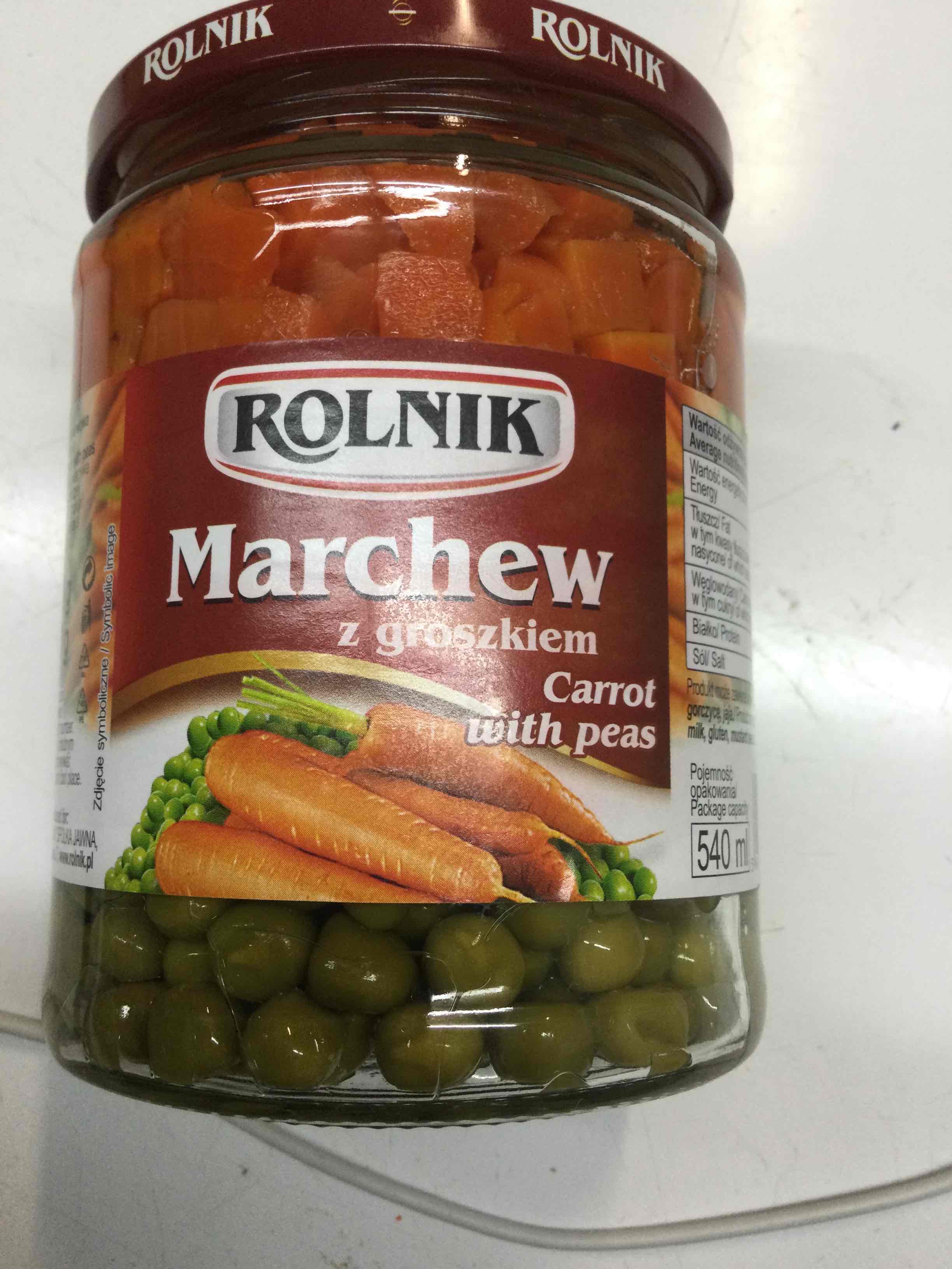 Marchew z Groszkiem