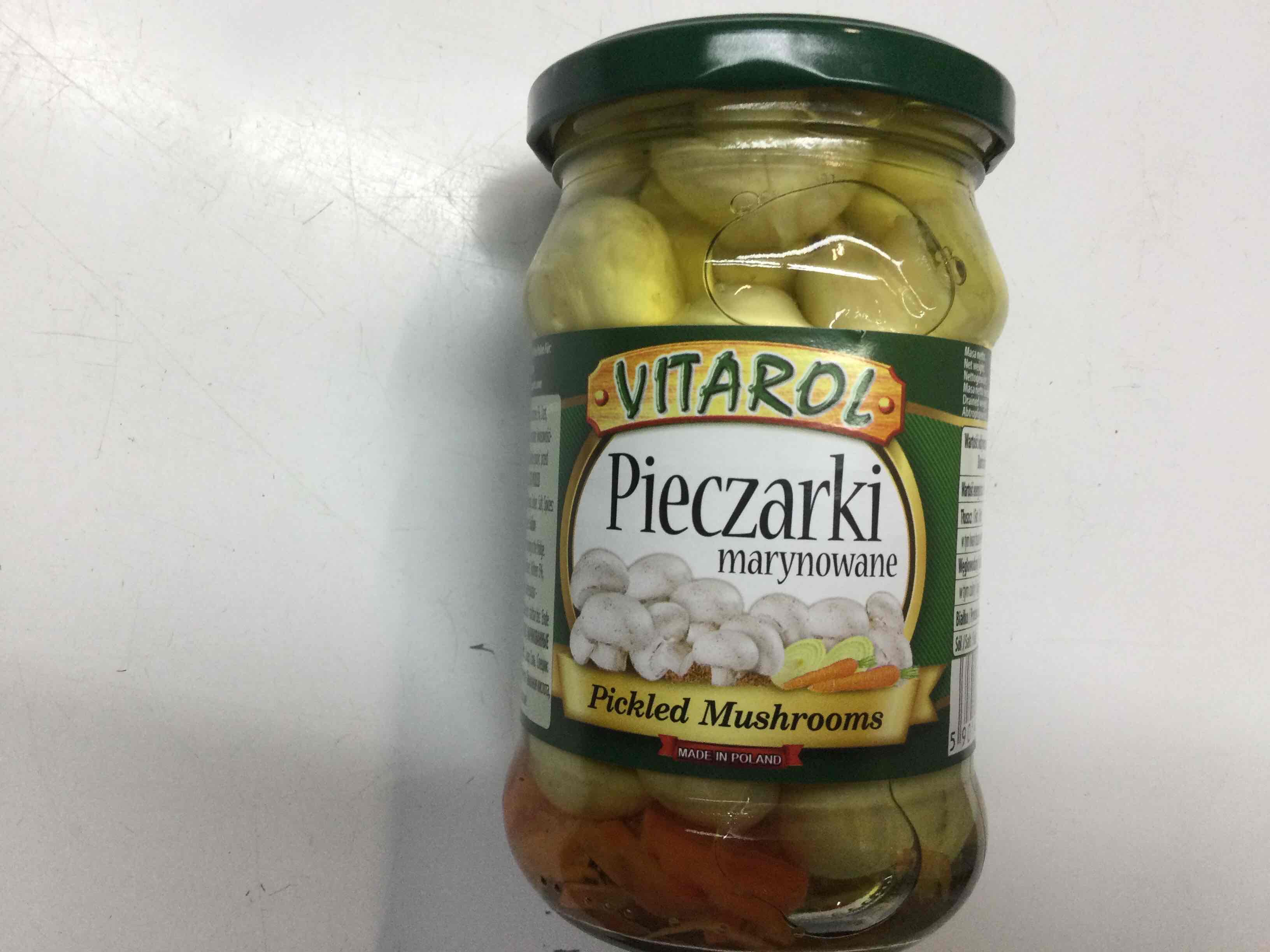Pieczarki marynowane