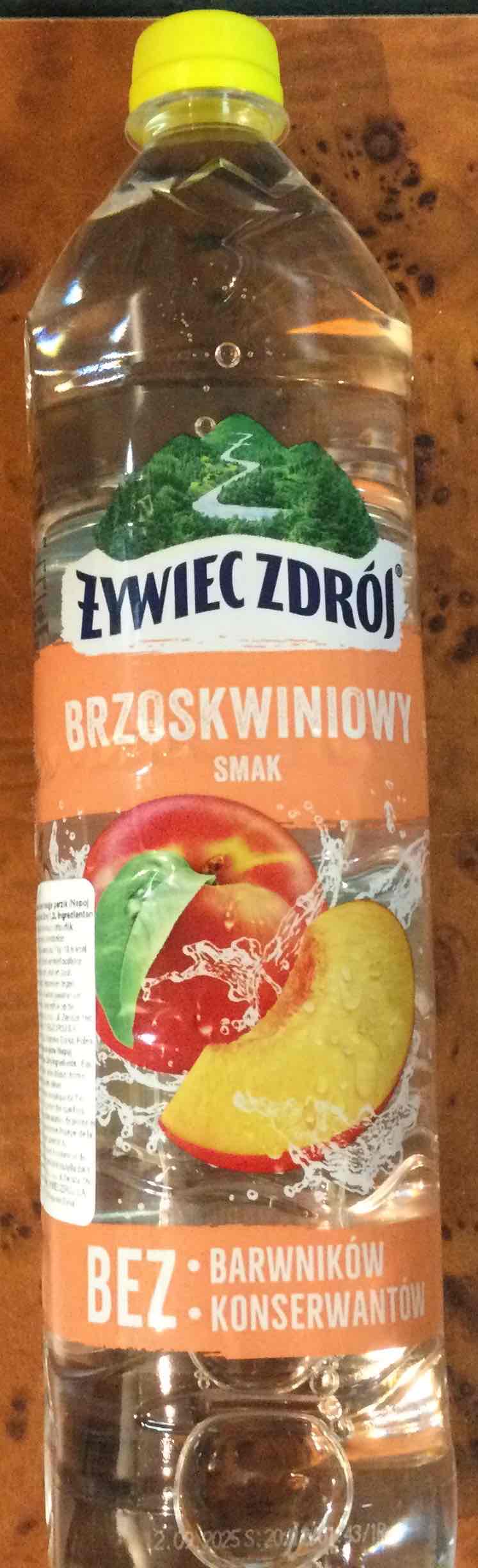 Żywiec zdrój brzoskwiniowy smak