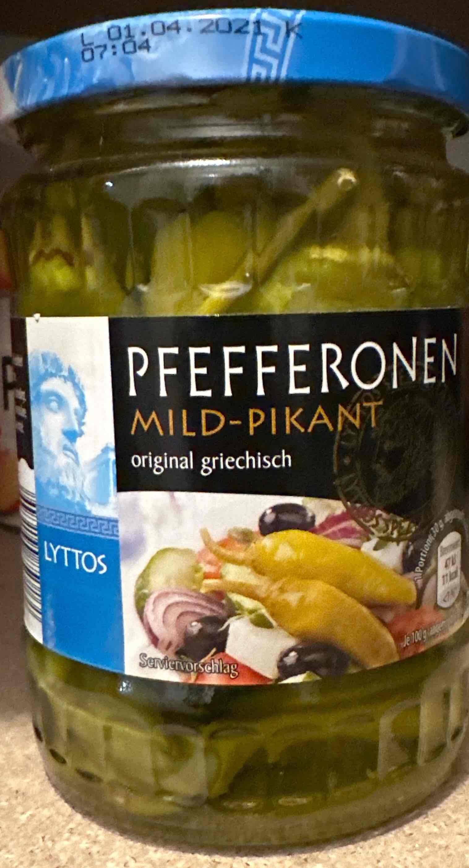 Pfefferonen Mild pilant 