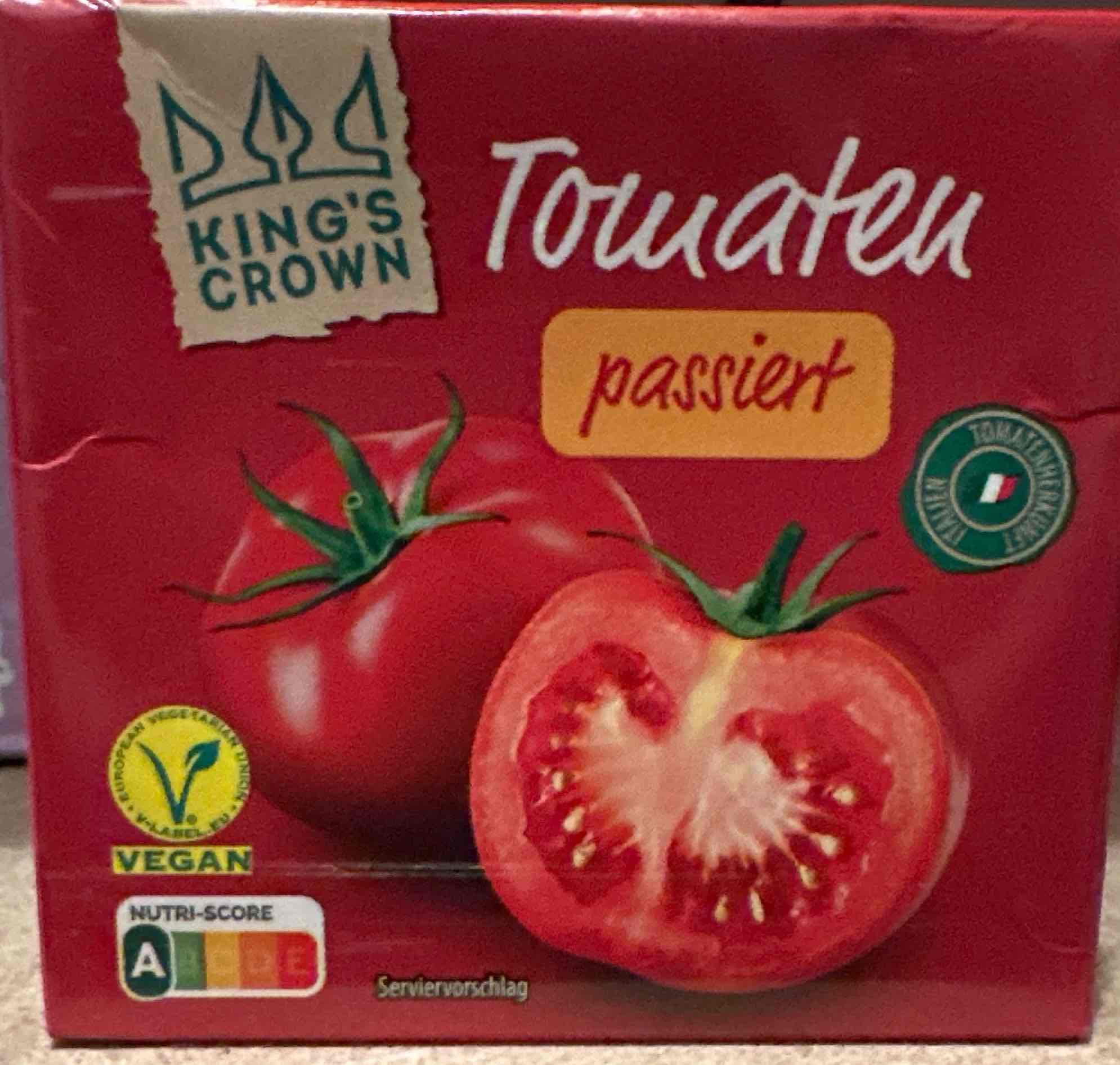 Tomaten passiert