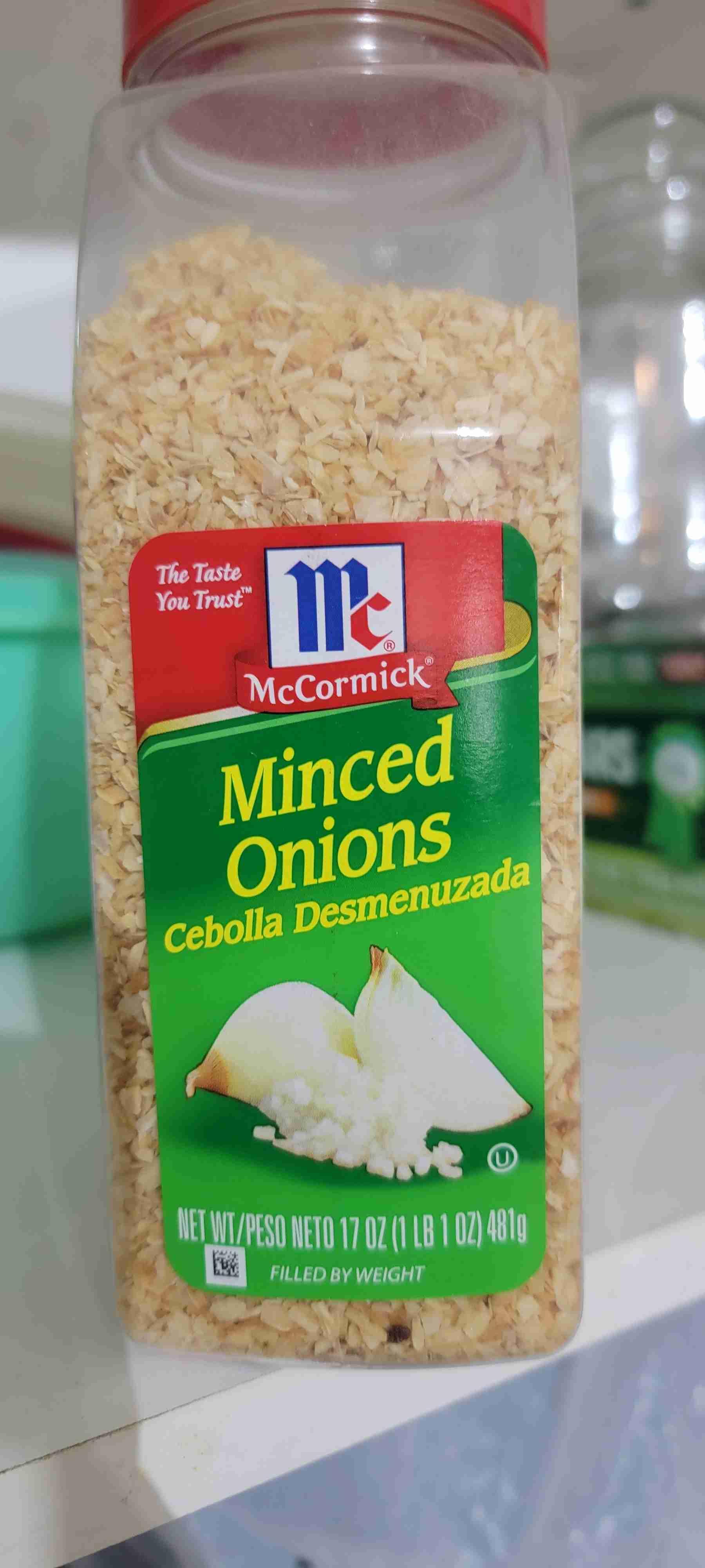 Minced onions