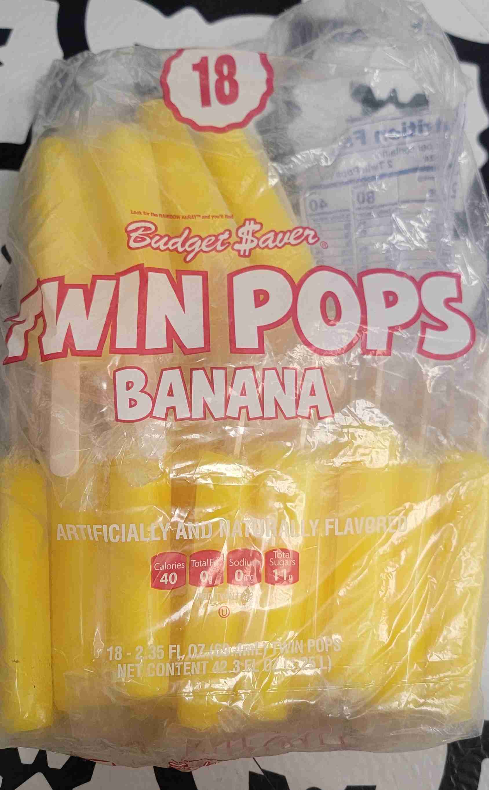 Twin pops Bannana