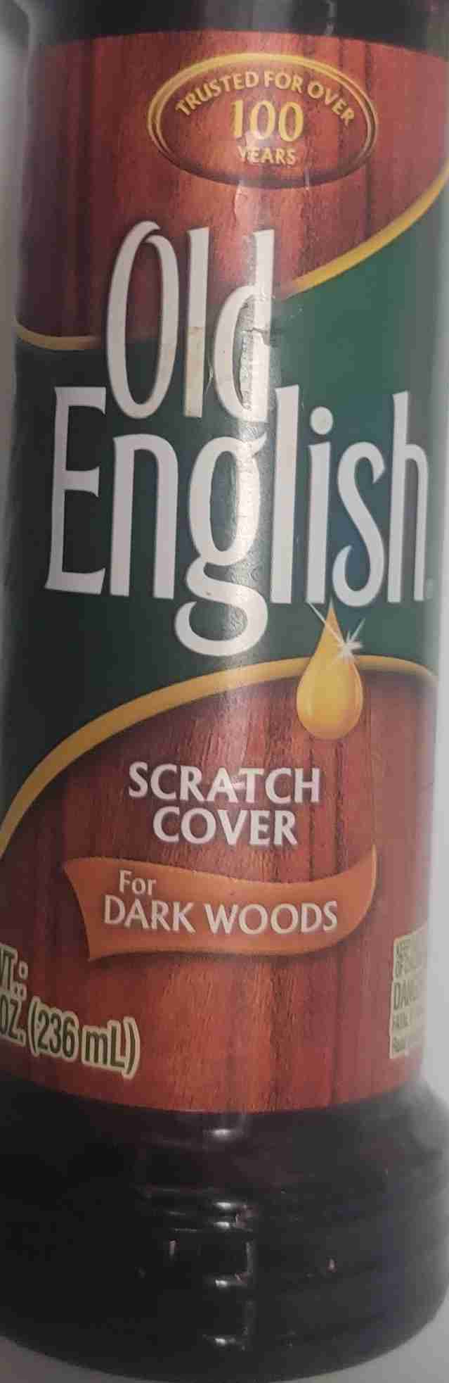 Scratch cover - dark wood