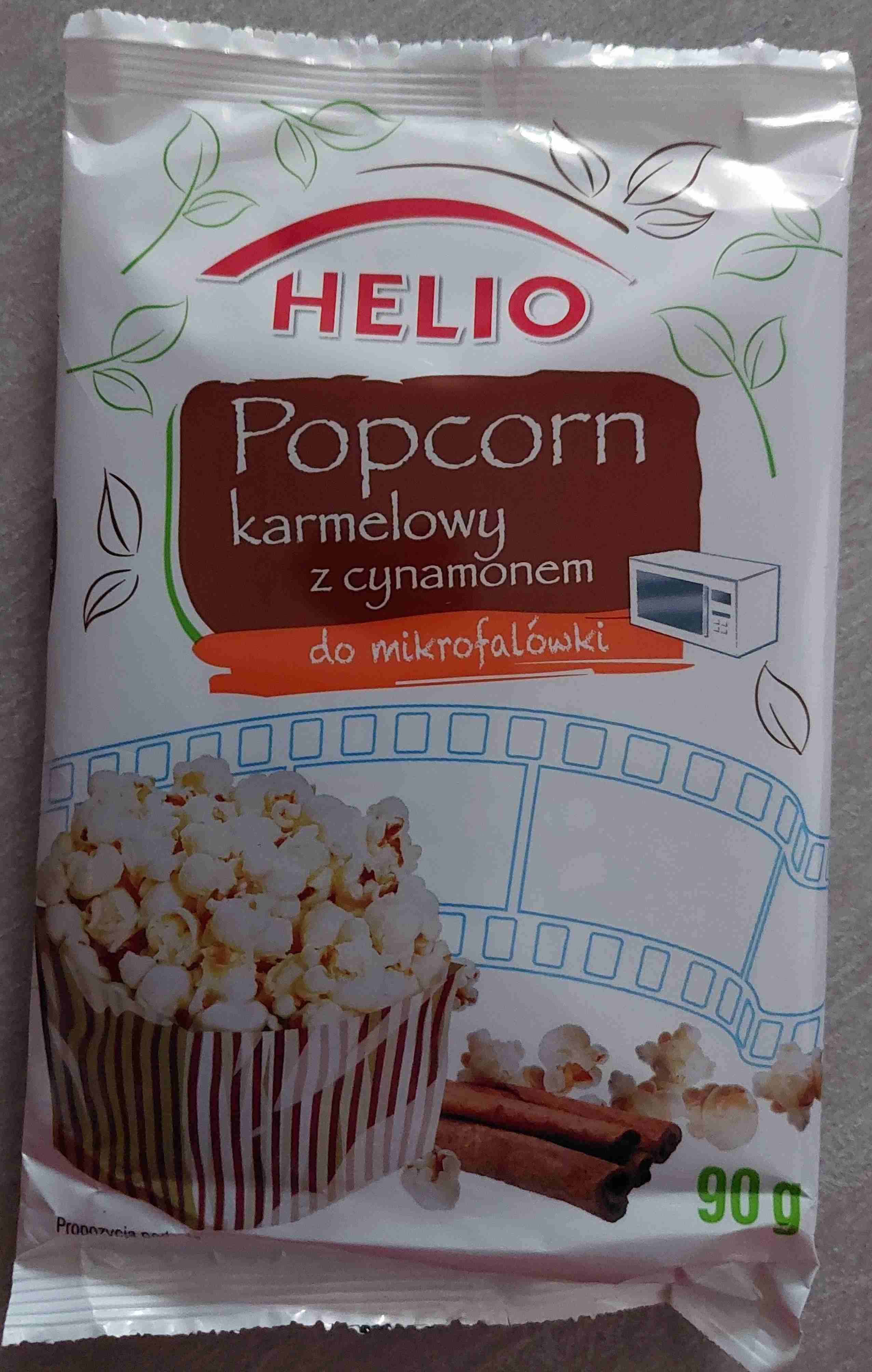 Popcorn z cynamonem do mikrofalówki
