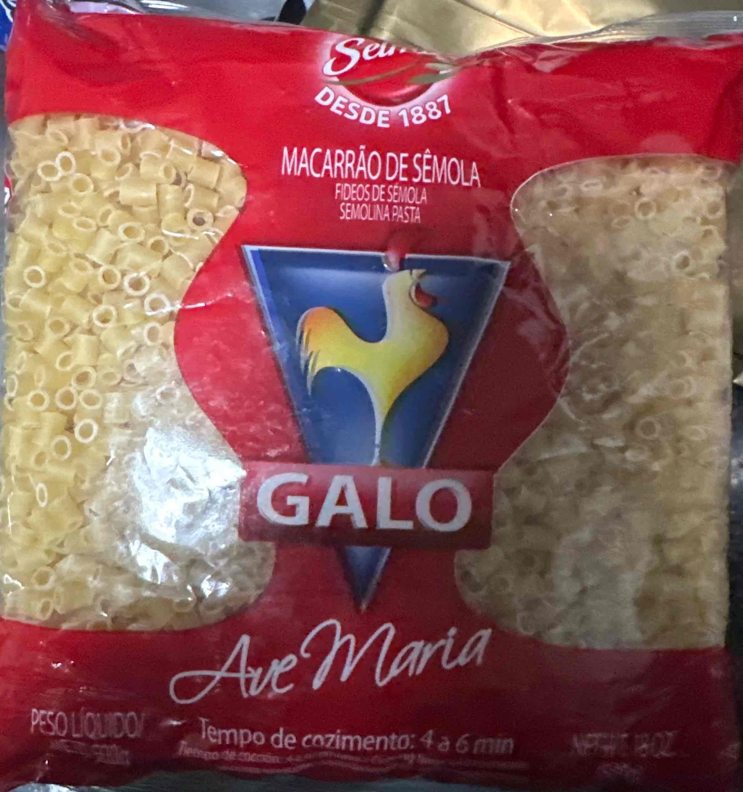 Macarrao Ave Maria