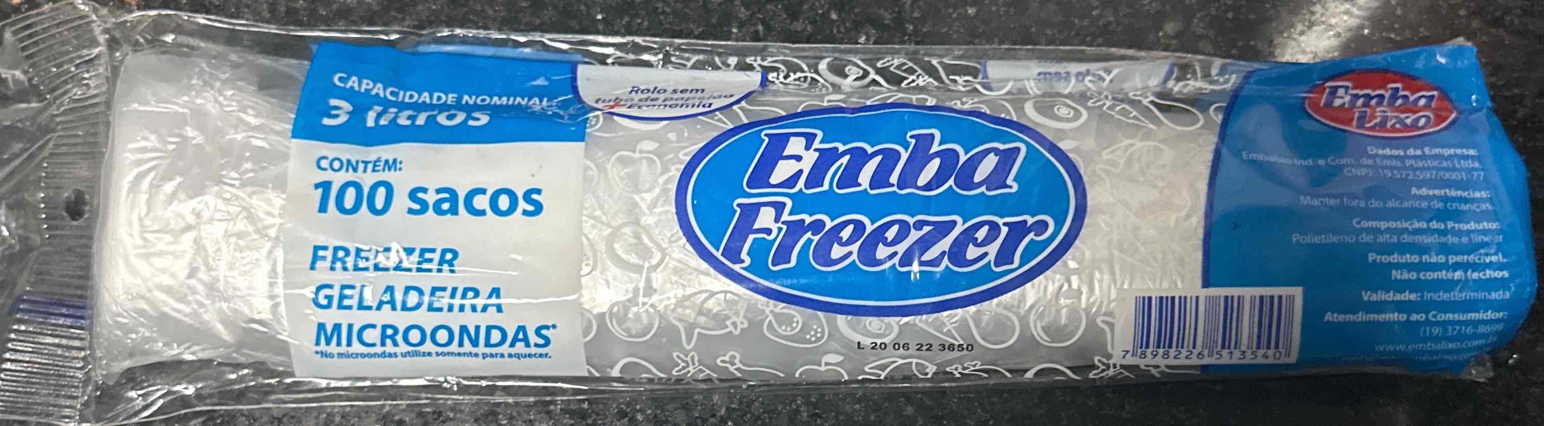 Saquinho para armazenar alimento 