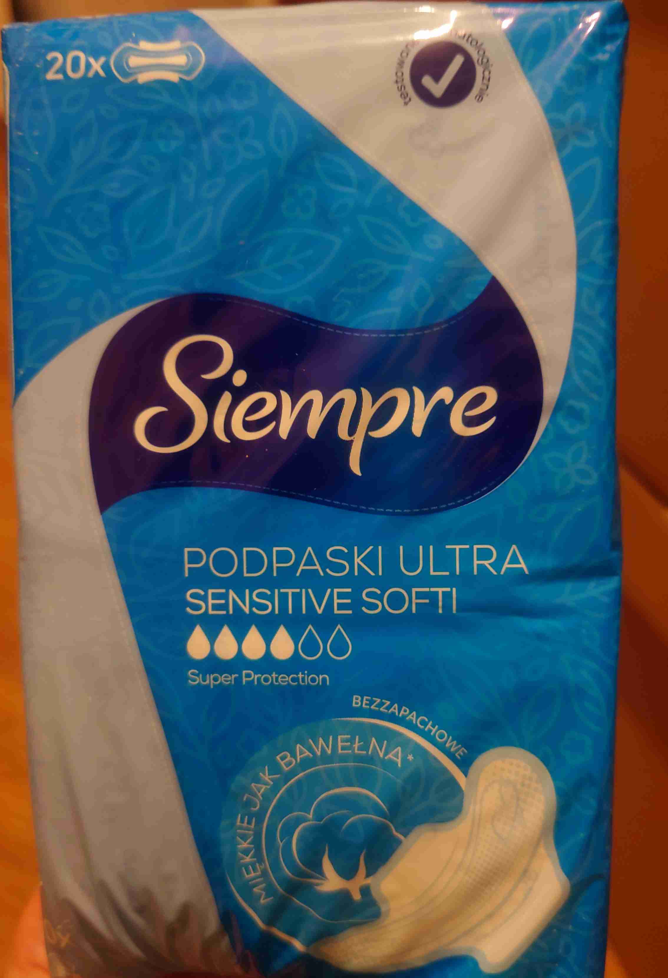 Podpaski Ultra Sensitive Soft