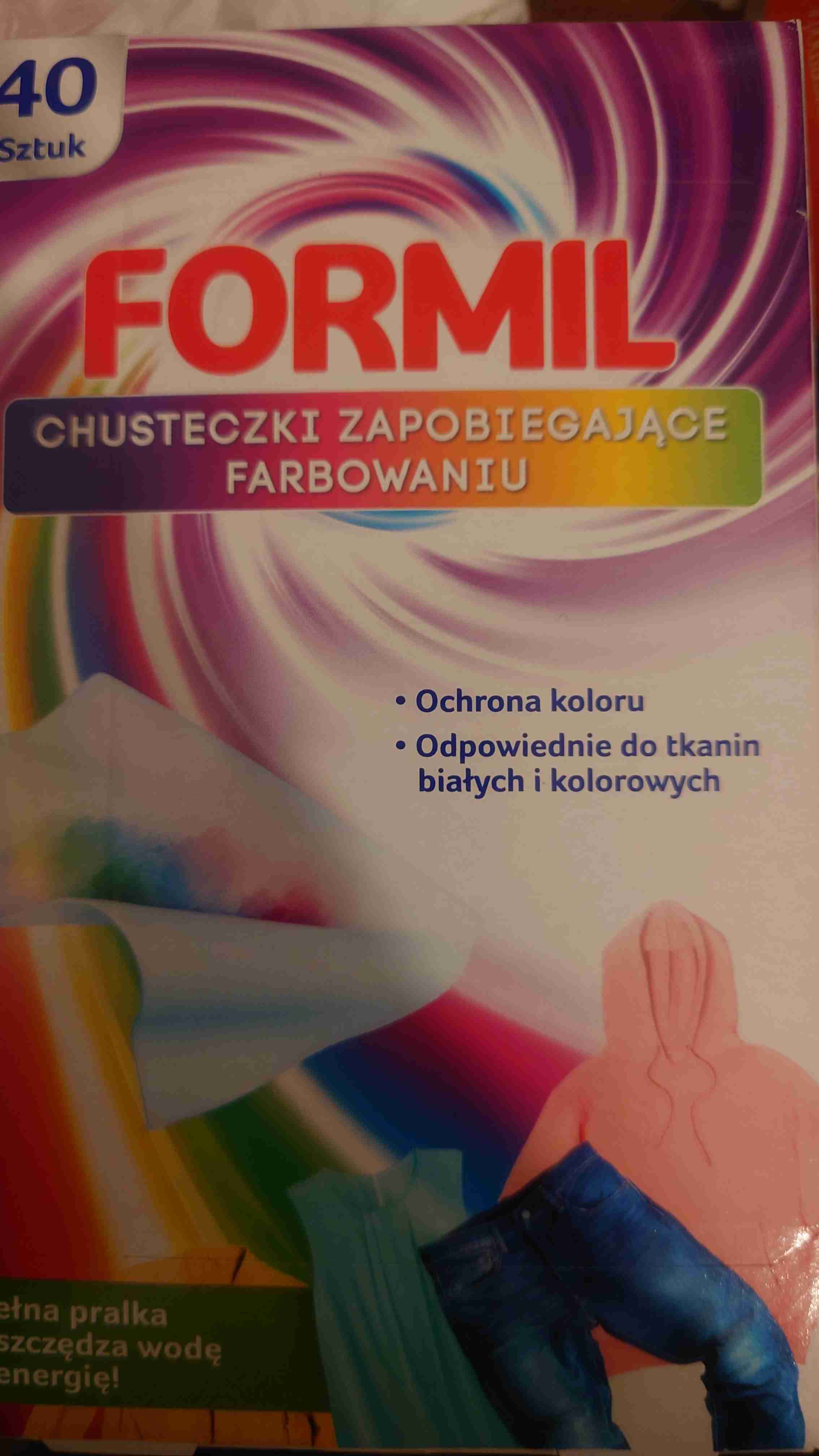 Chusteczki przeciw farbowaniu