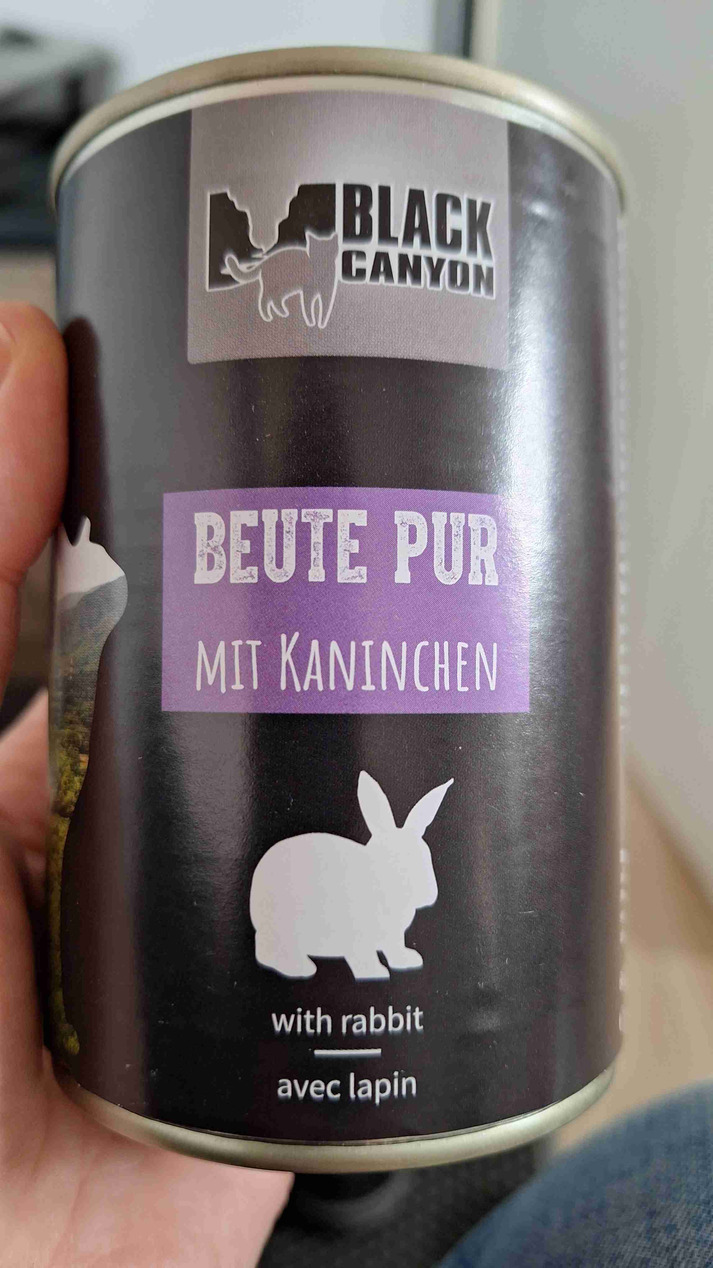 Beute Pur mit Kaninchen
