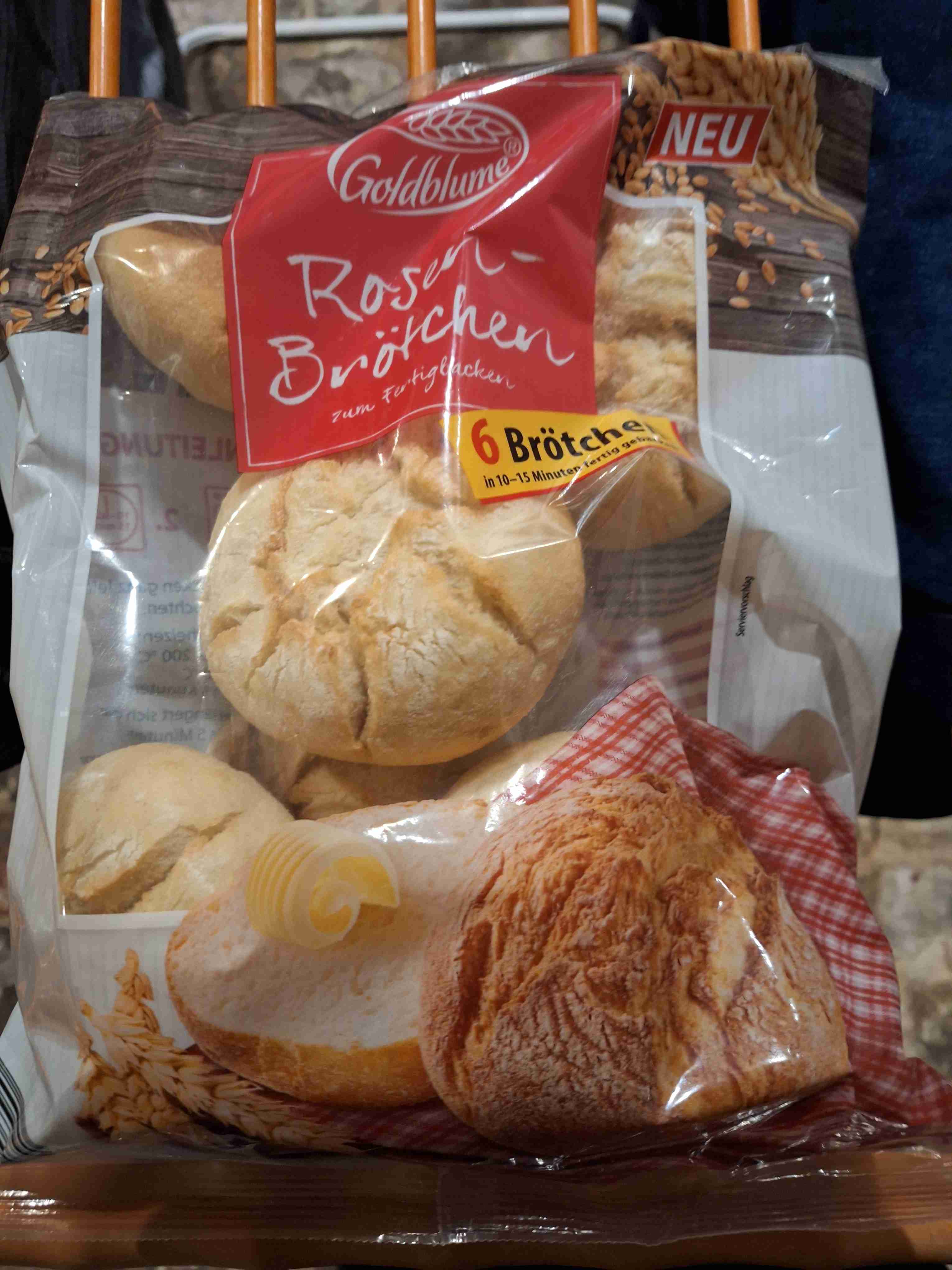Rosen Brötchen
