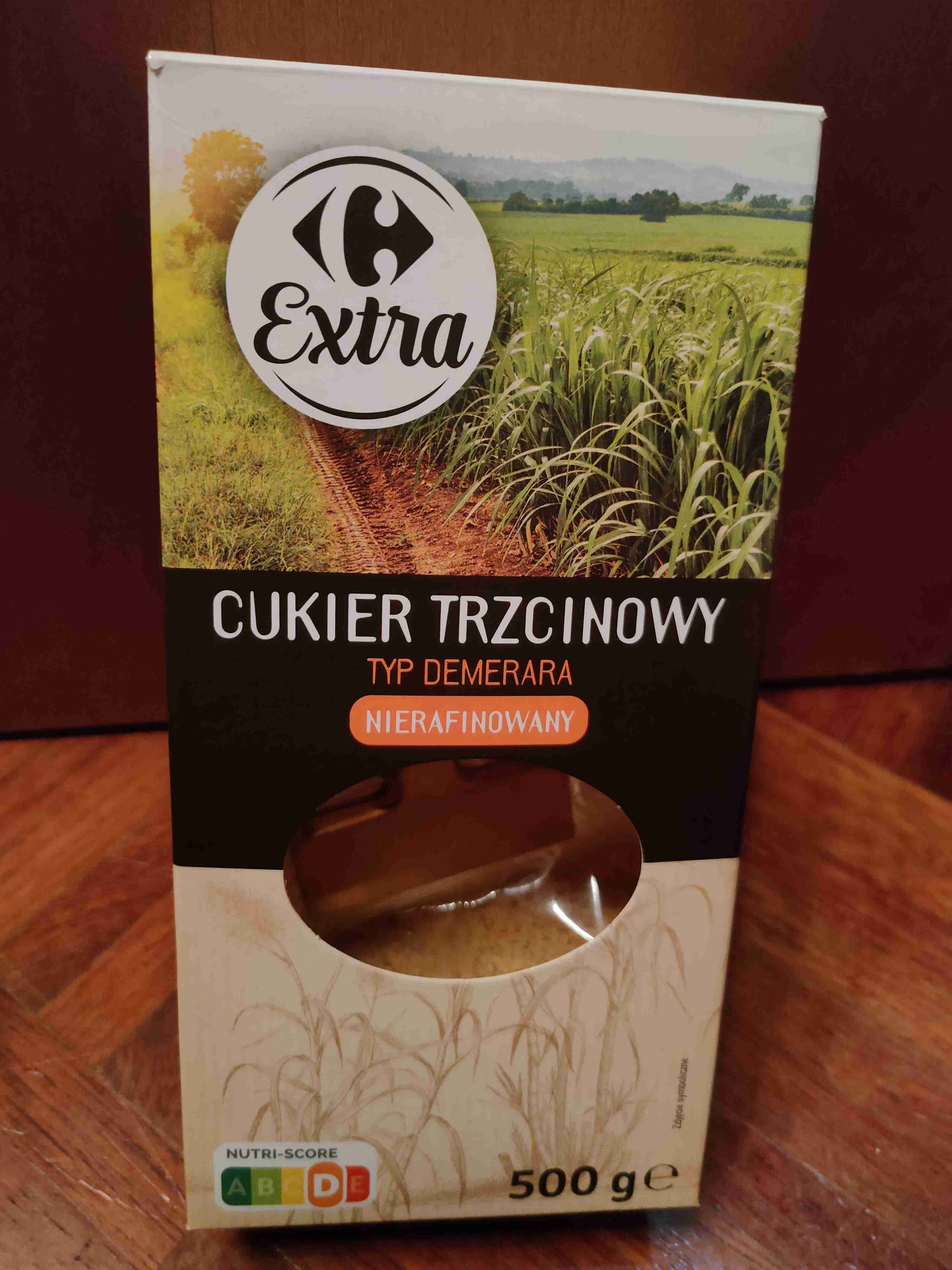 Cukier trzcinowy demerara nierafinowany 