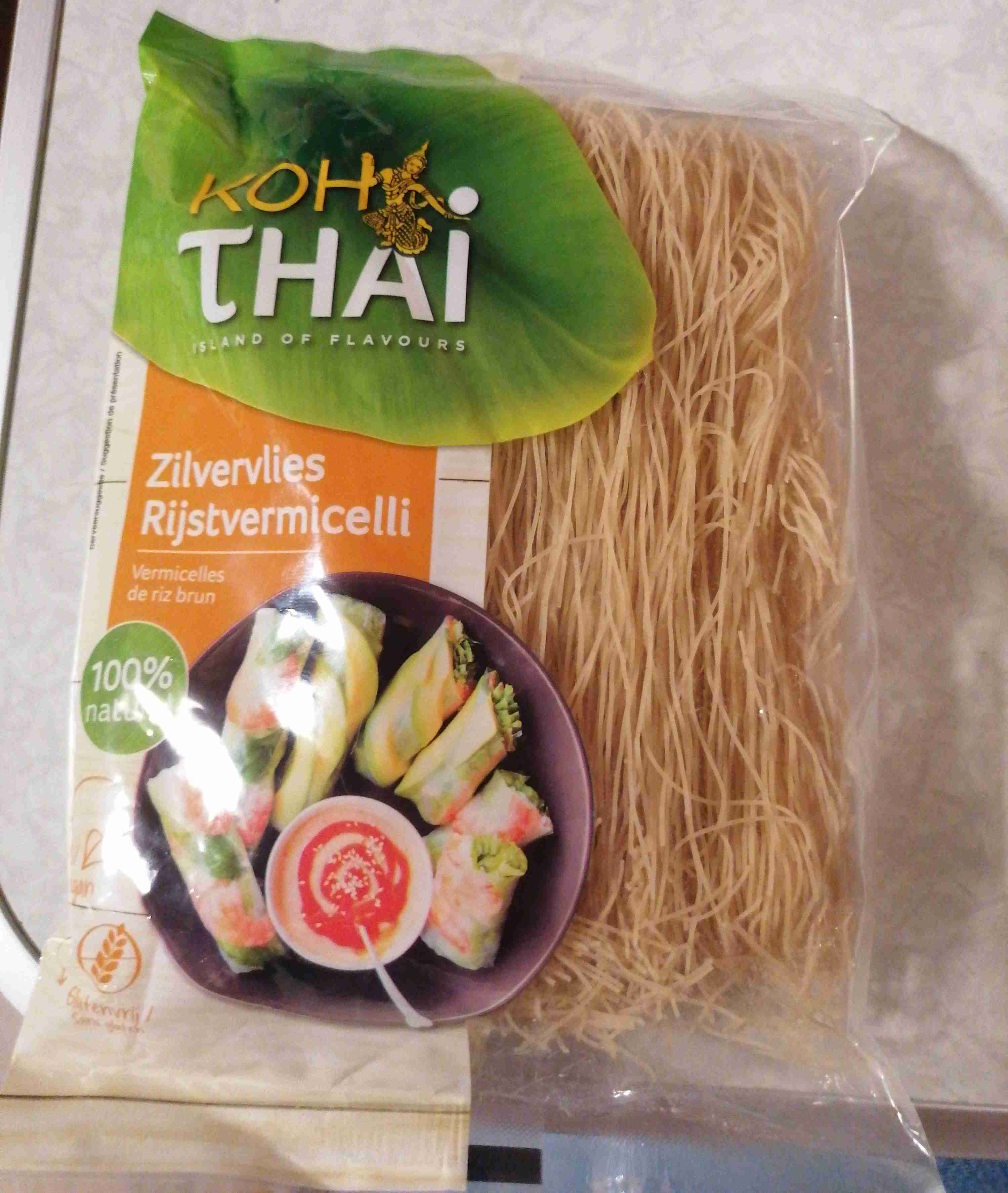 Zilvervloesrijstvermicelli