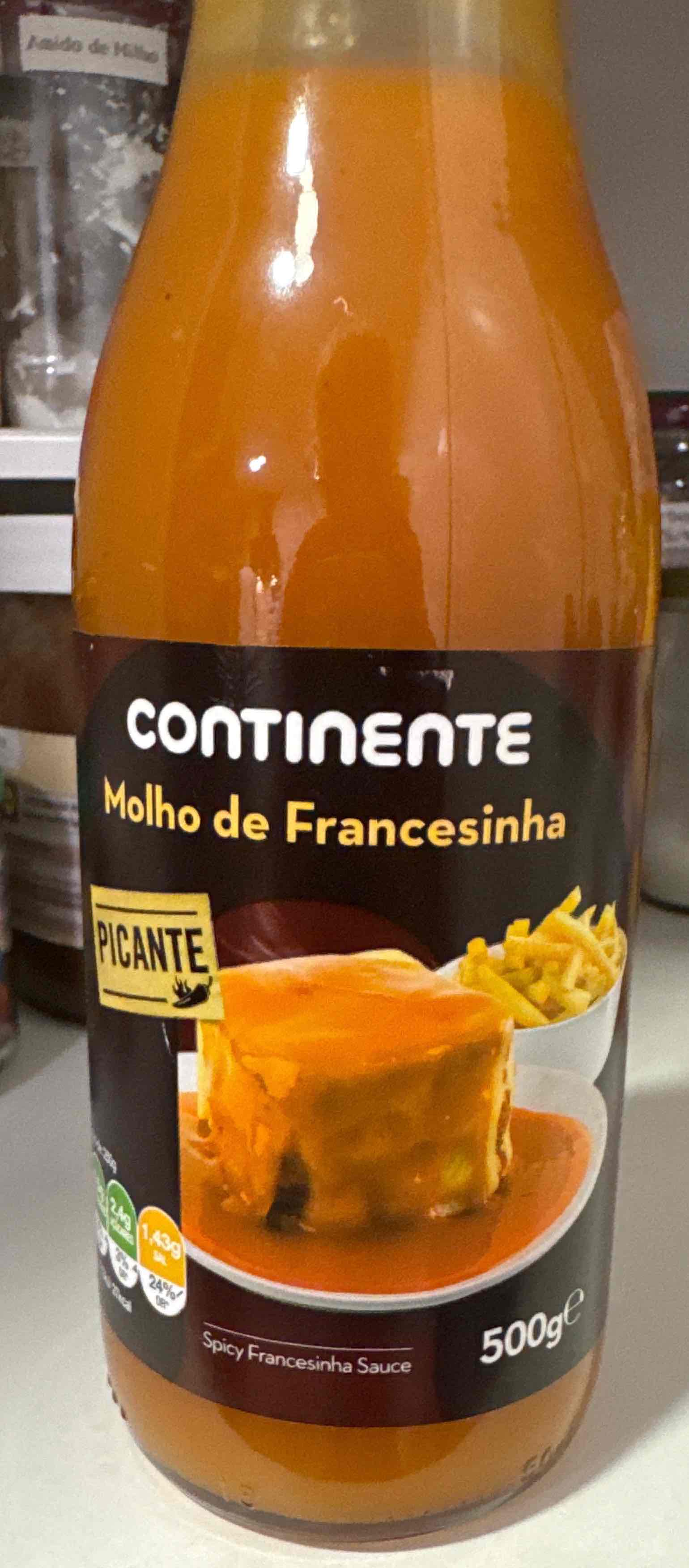 Molho frabcesinha picante