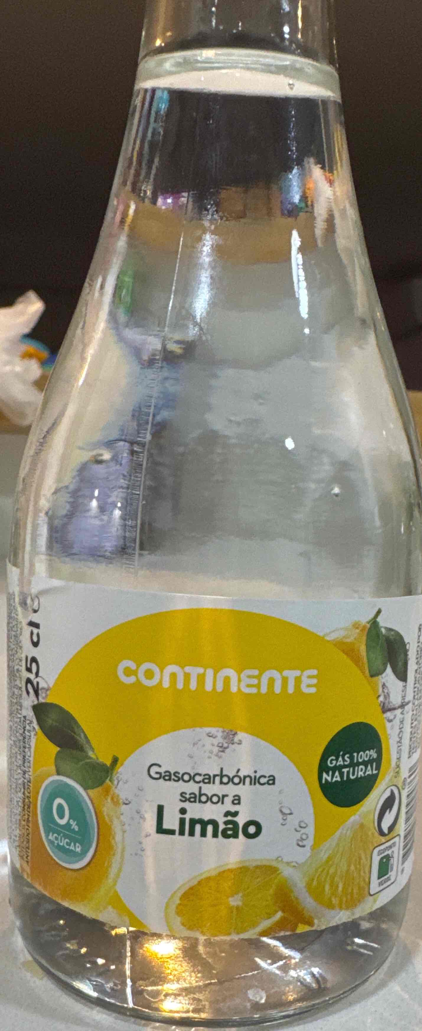 Água com gás de Limão