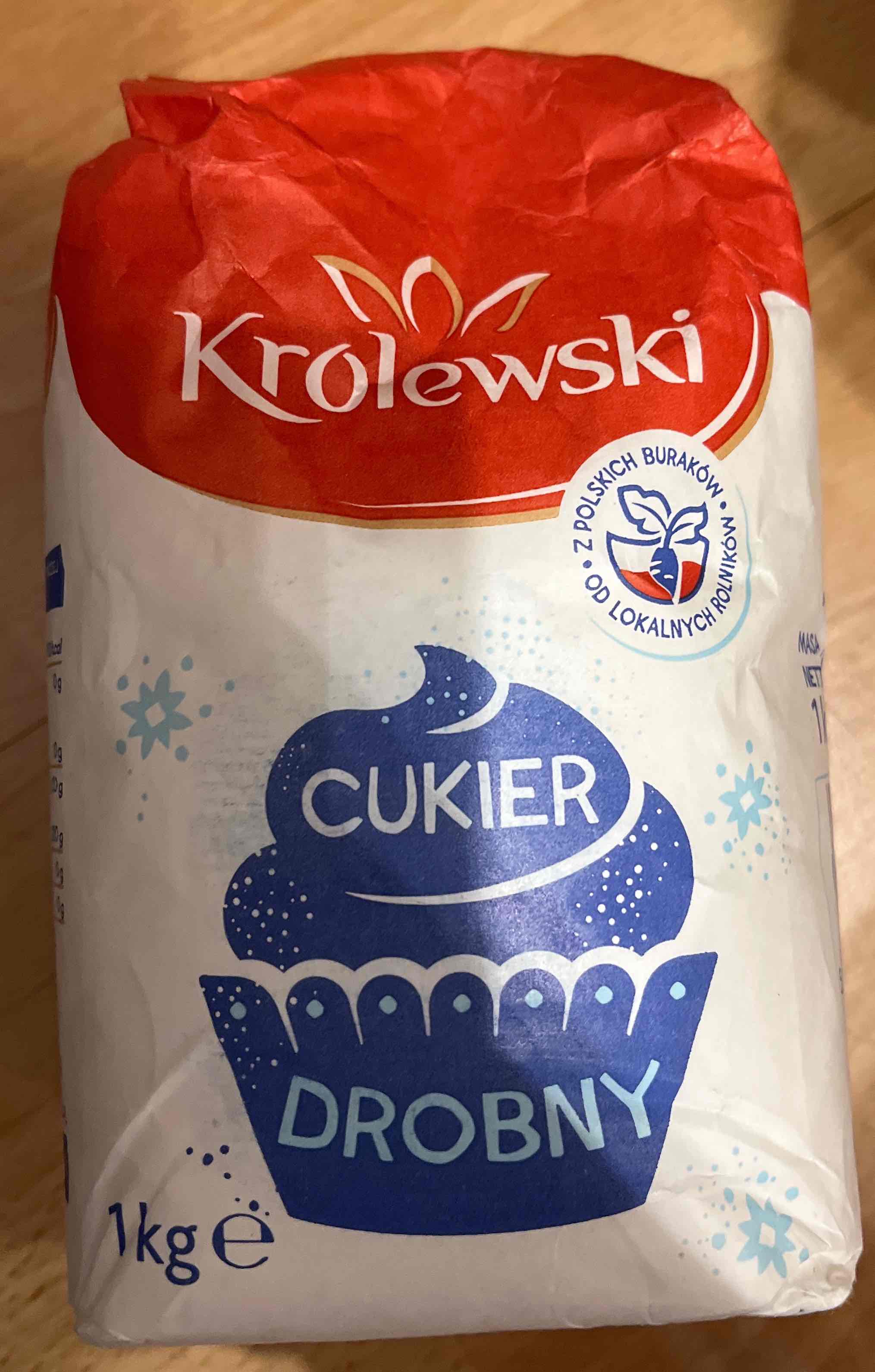 Cukier biały drobny