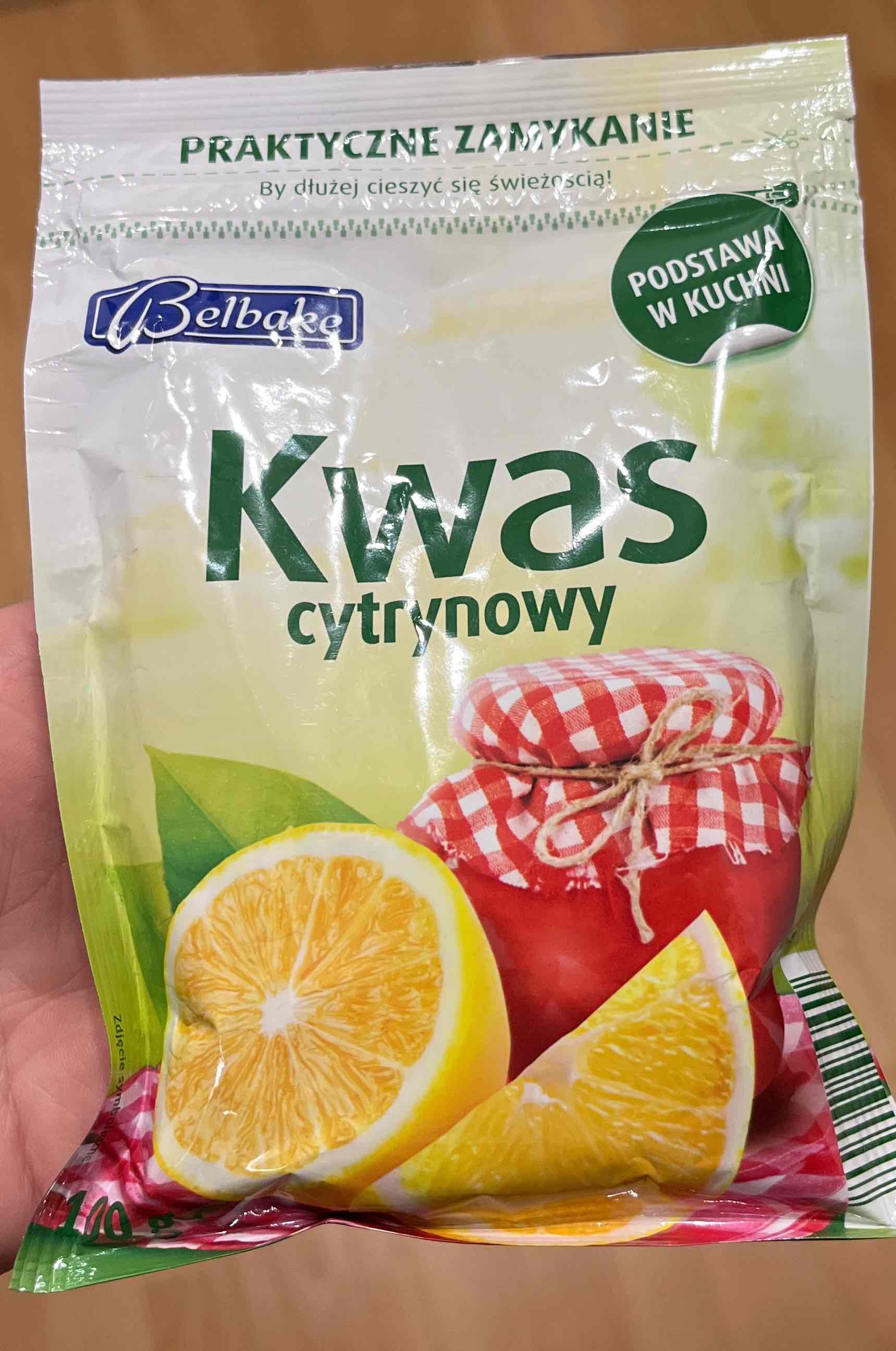 Kwasek cytrynowy