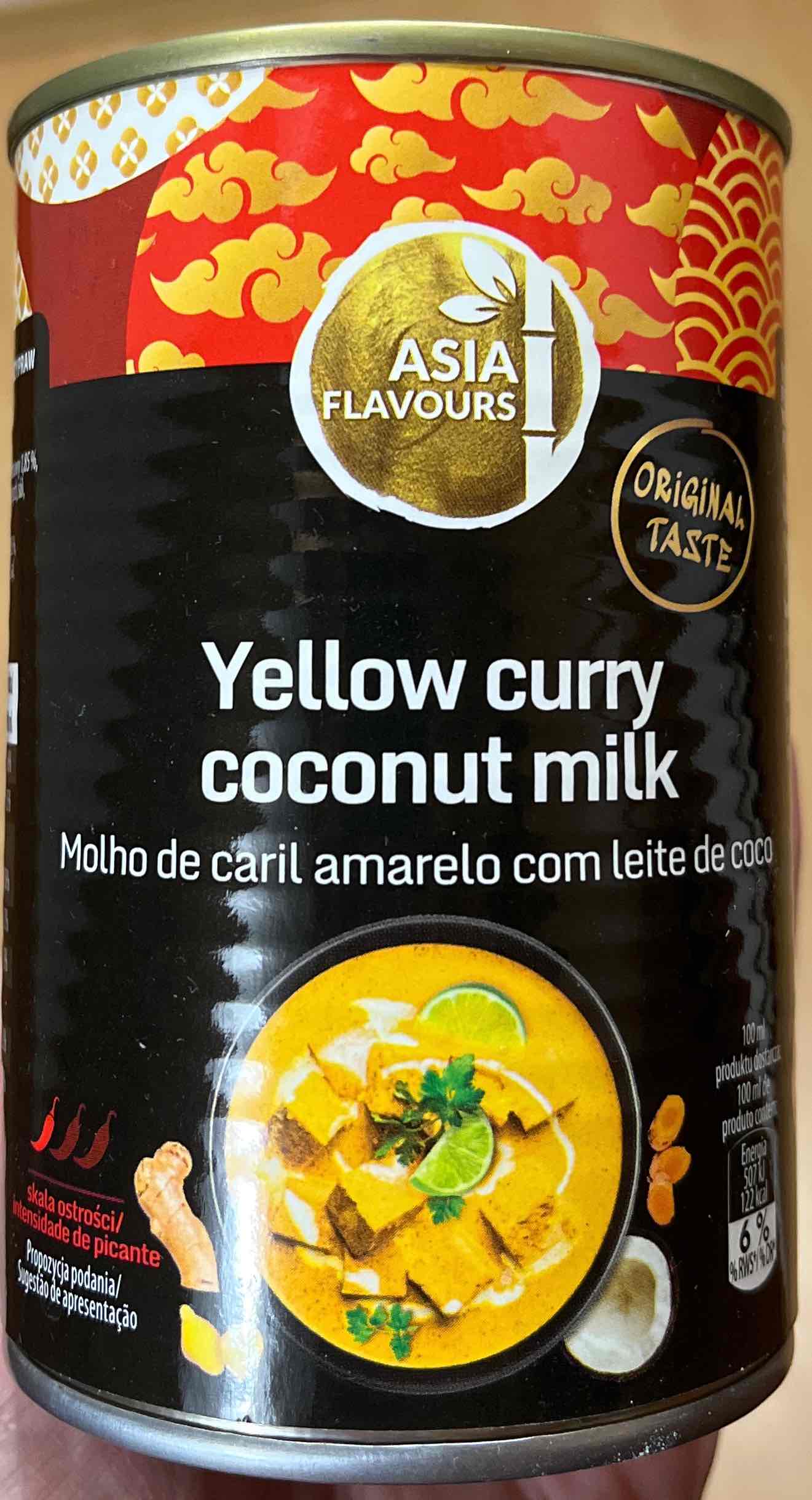 Mleczko kokosowe z curry