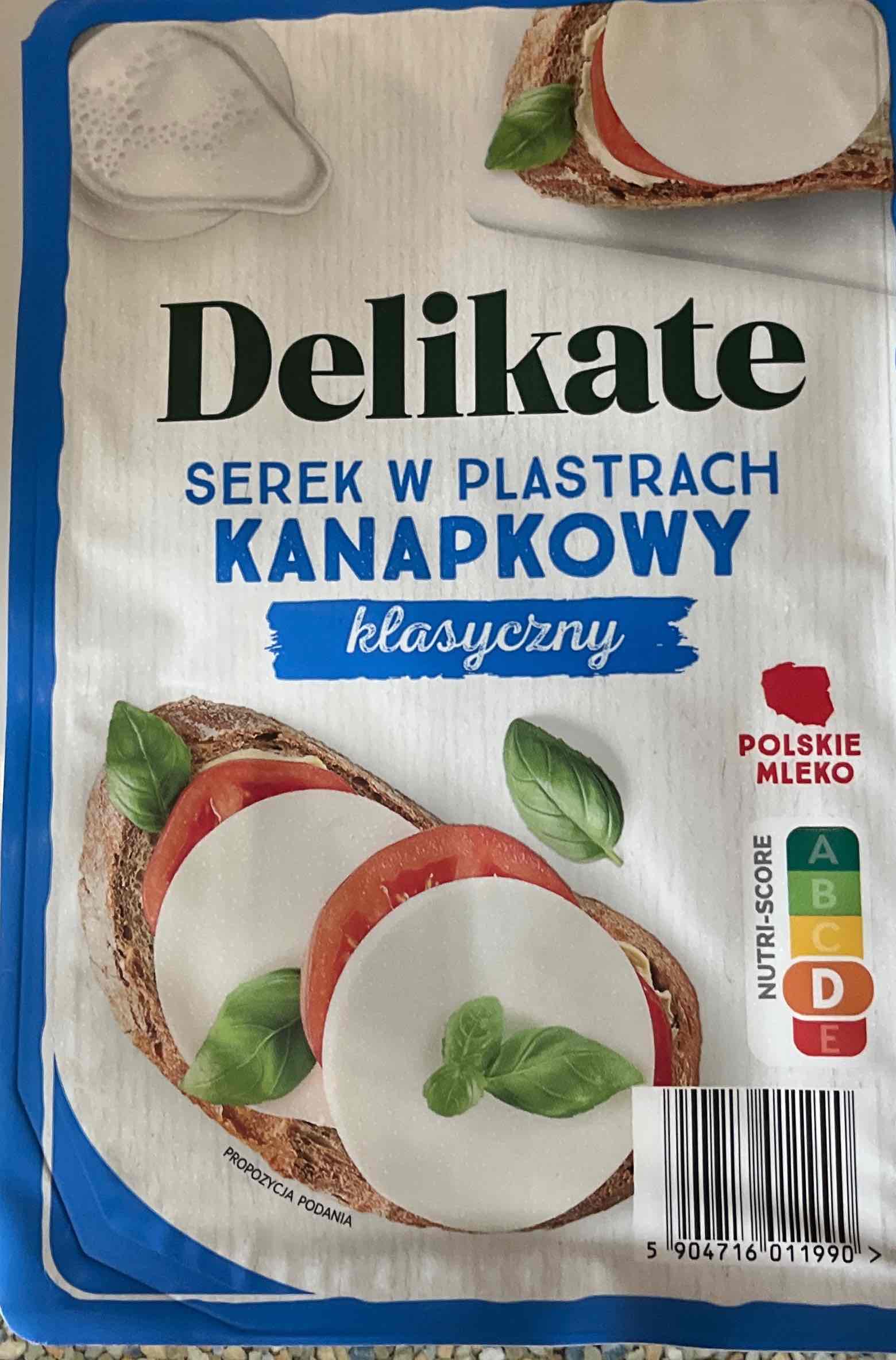 Serek w plastrach kanapkowy