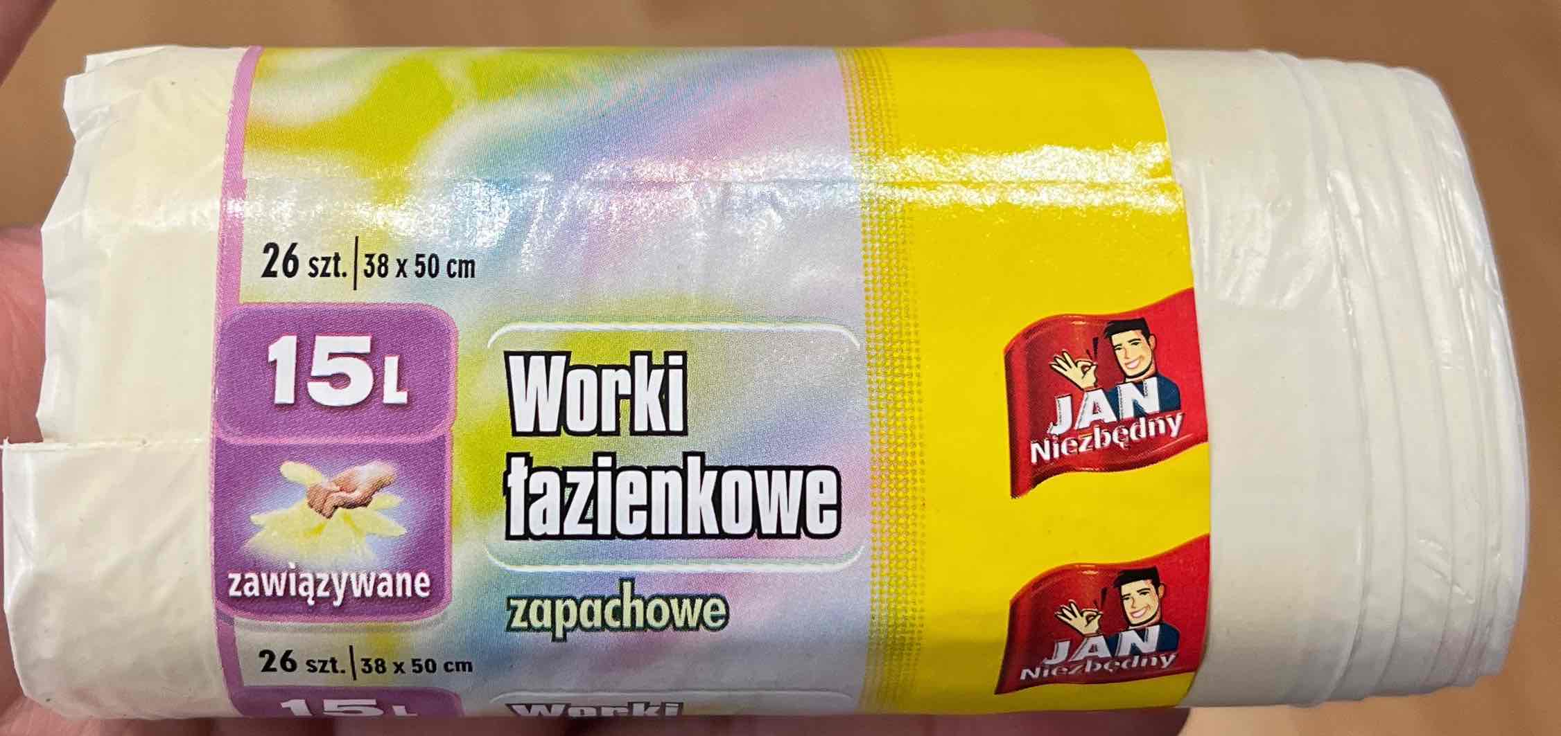 Worki na śmieci 15l