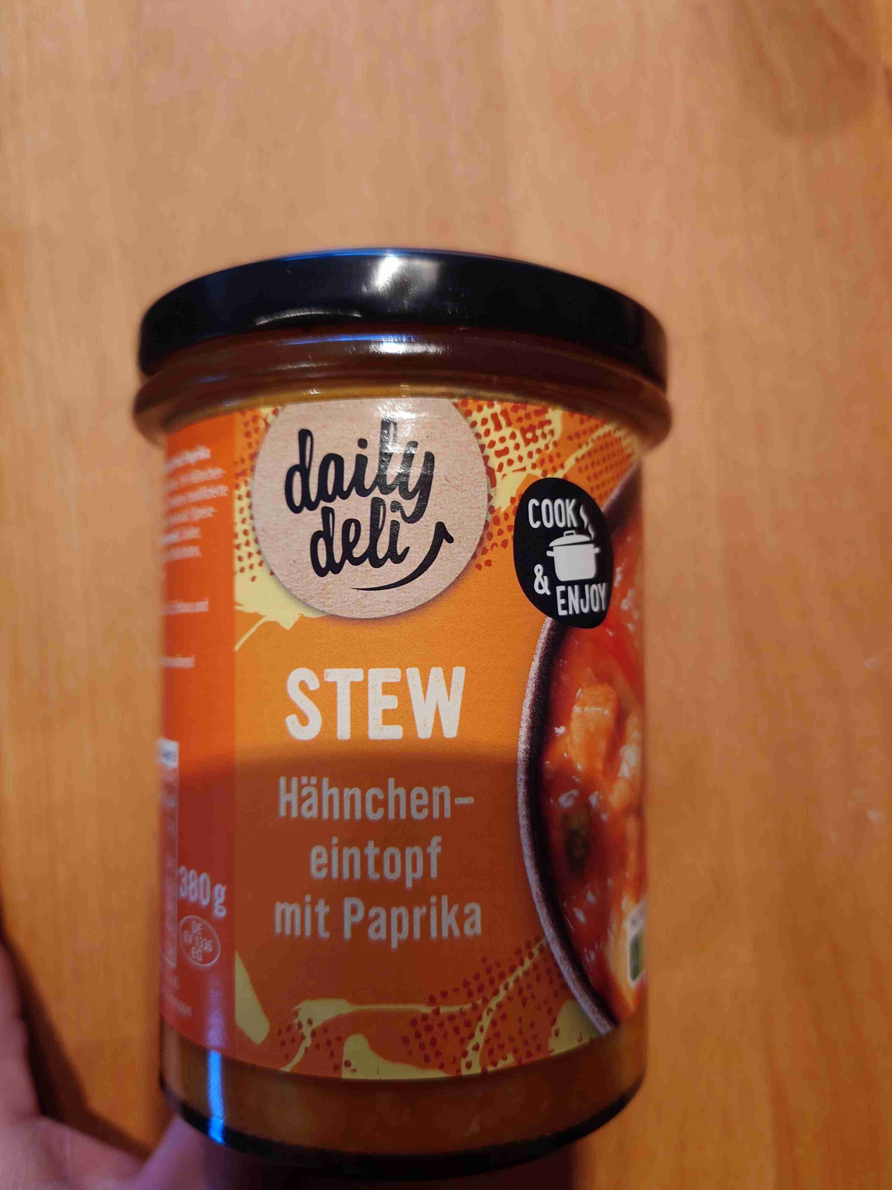 Stew Hähncheneintopf mit Paprika 