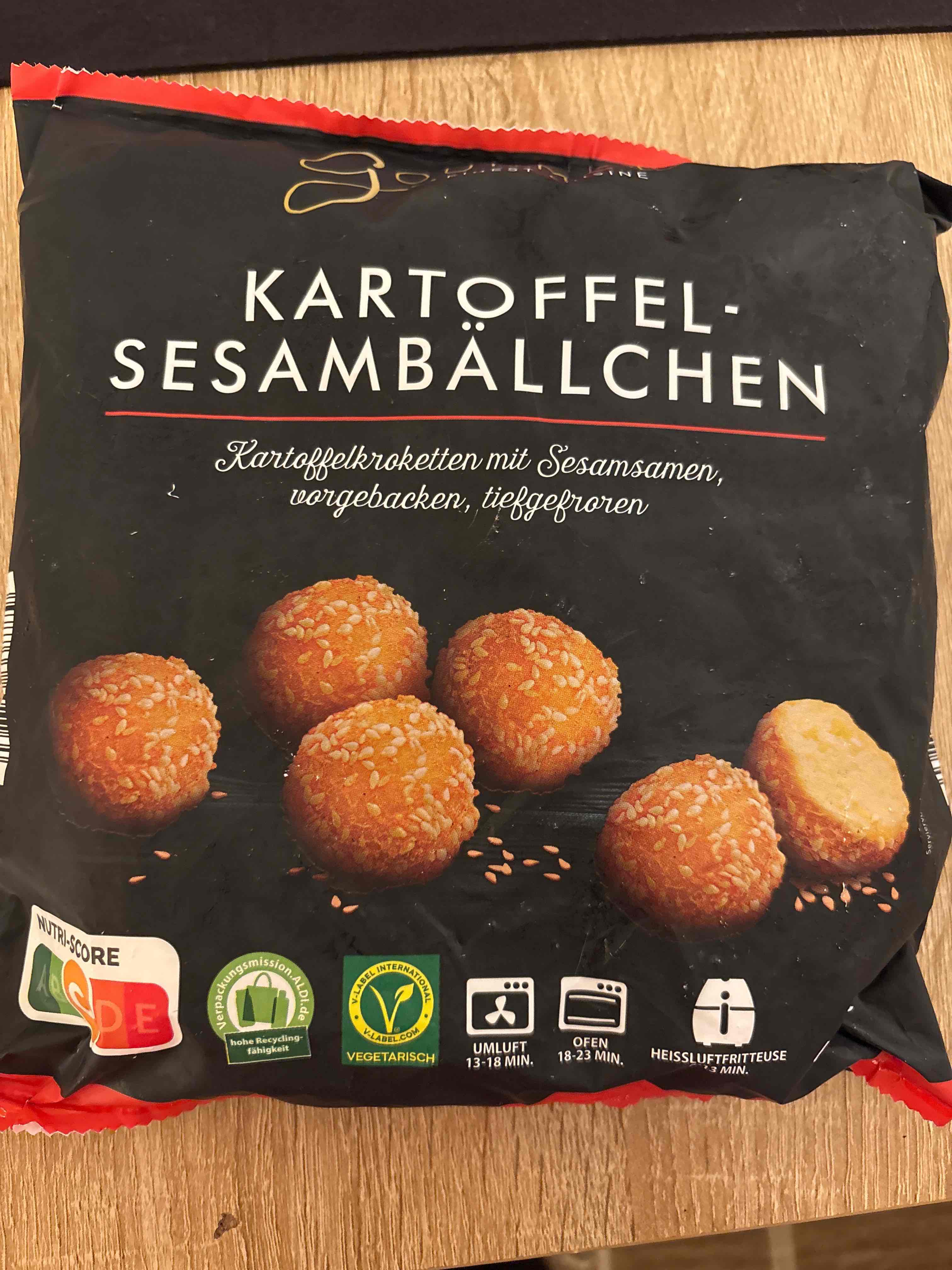 Kartoffel-Sesambällchen